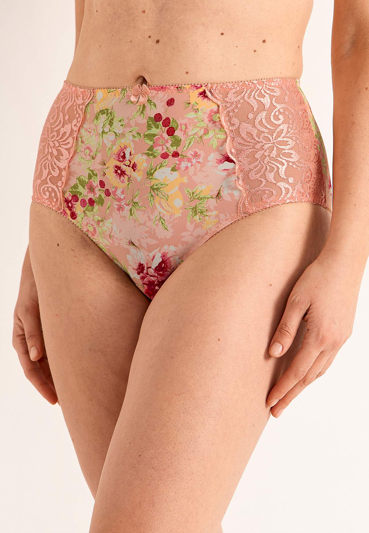 Maxi-slip met kant aan de zijkanten Mia/Sandra
