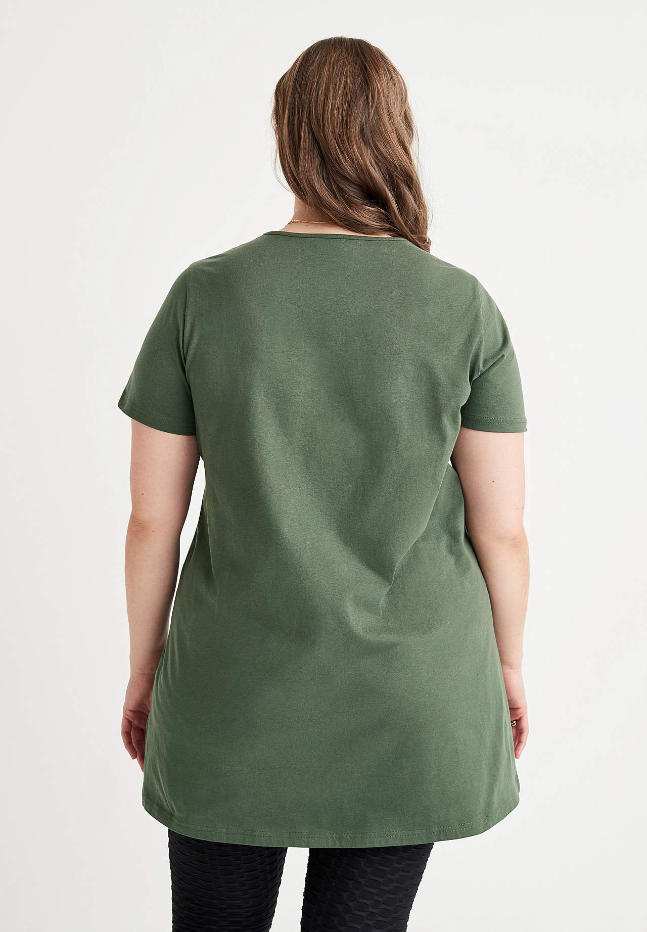 Jersey tuniek met korte mouwen Set van 2