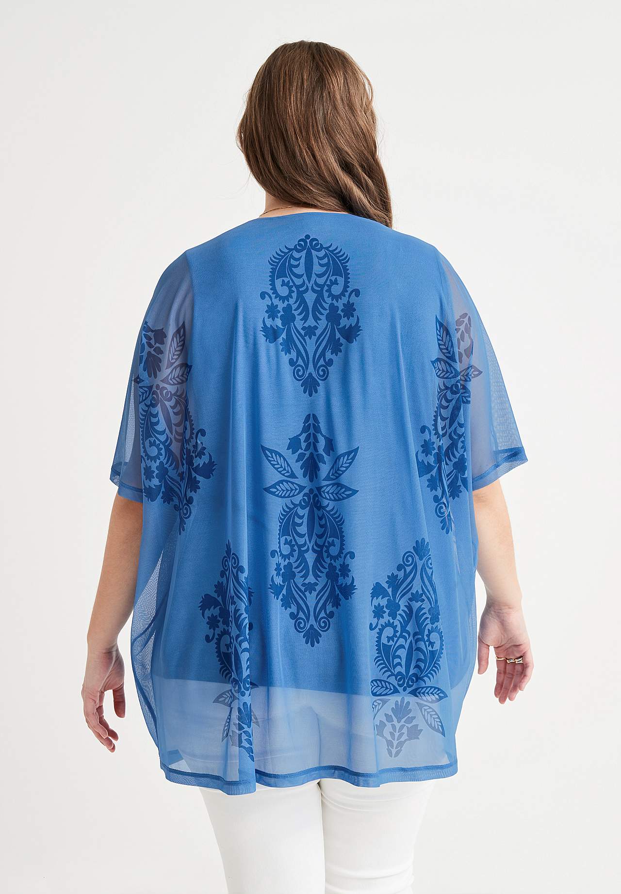 Tuniek top van mesh