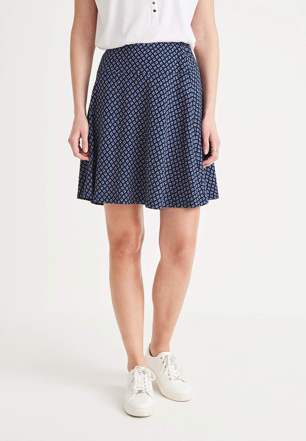 A-gevormde jersey rok Kate