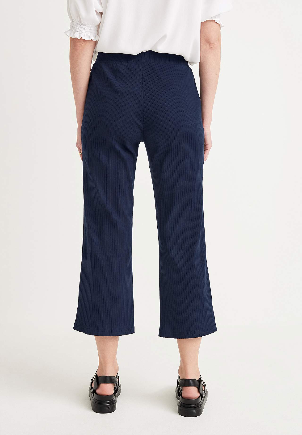 Geribbelde culotte