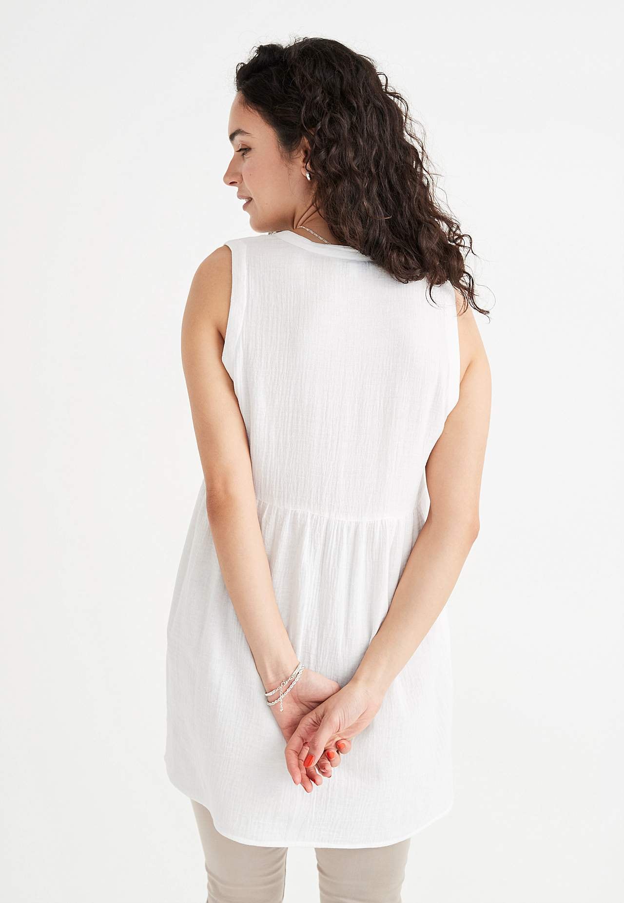 Mouwloze tuniek