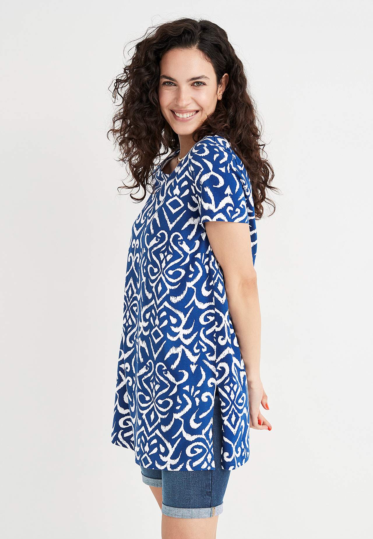 Lange jersey tuniek Matilda