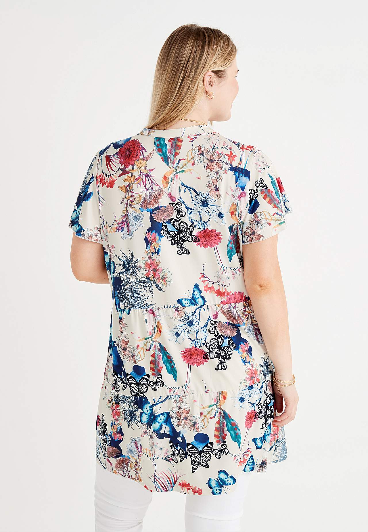 Patroonvormige tuniek