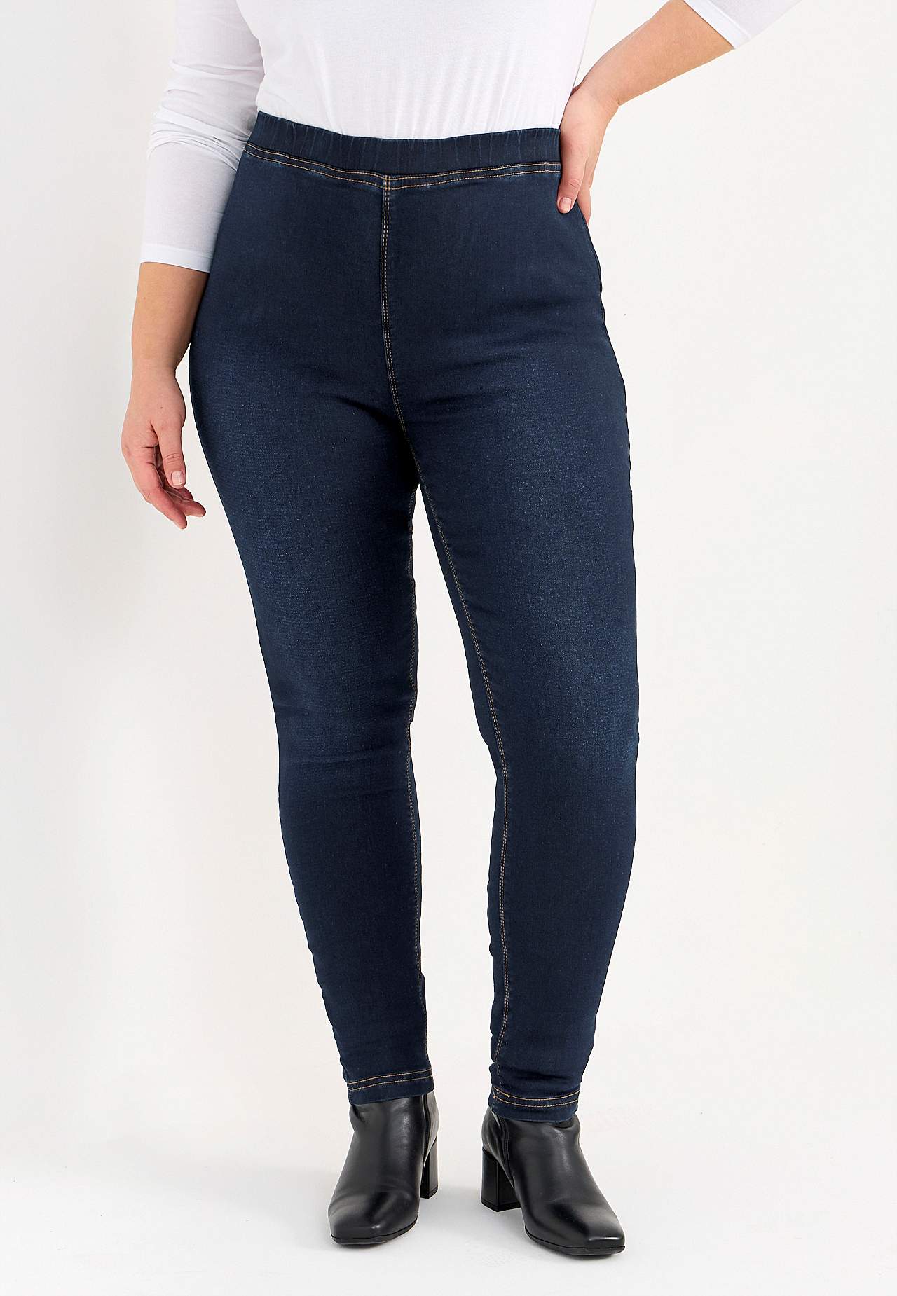 Denim legging