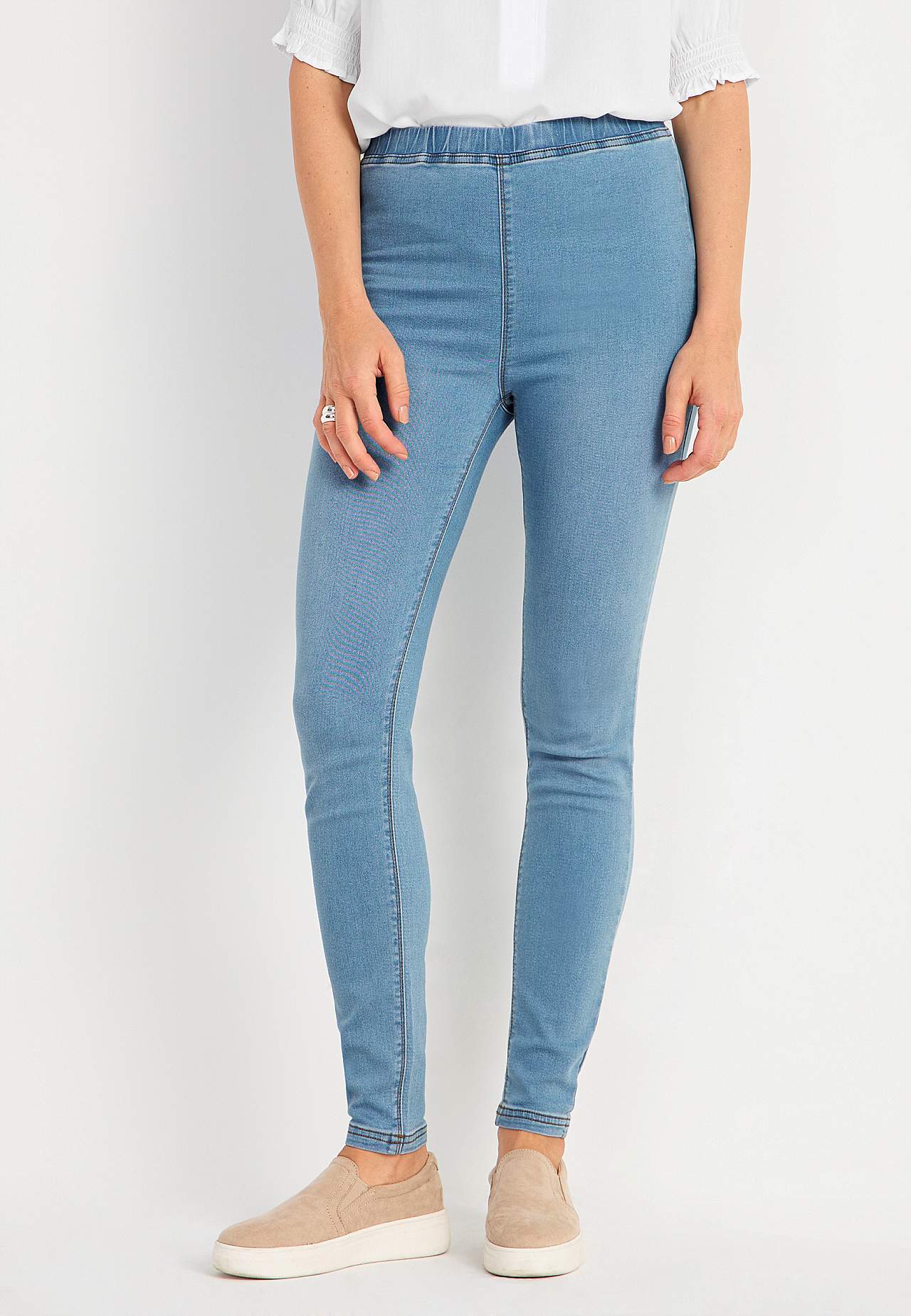 Denim legging