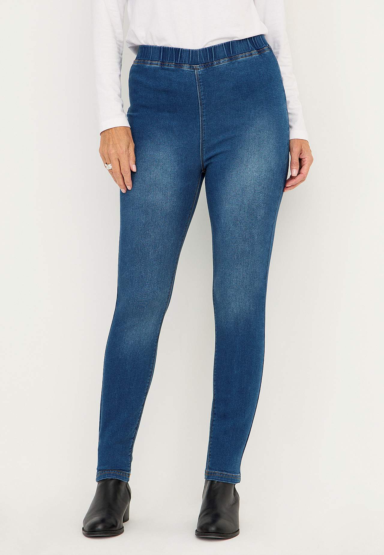 Denim legging