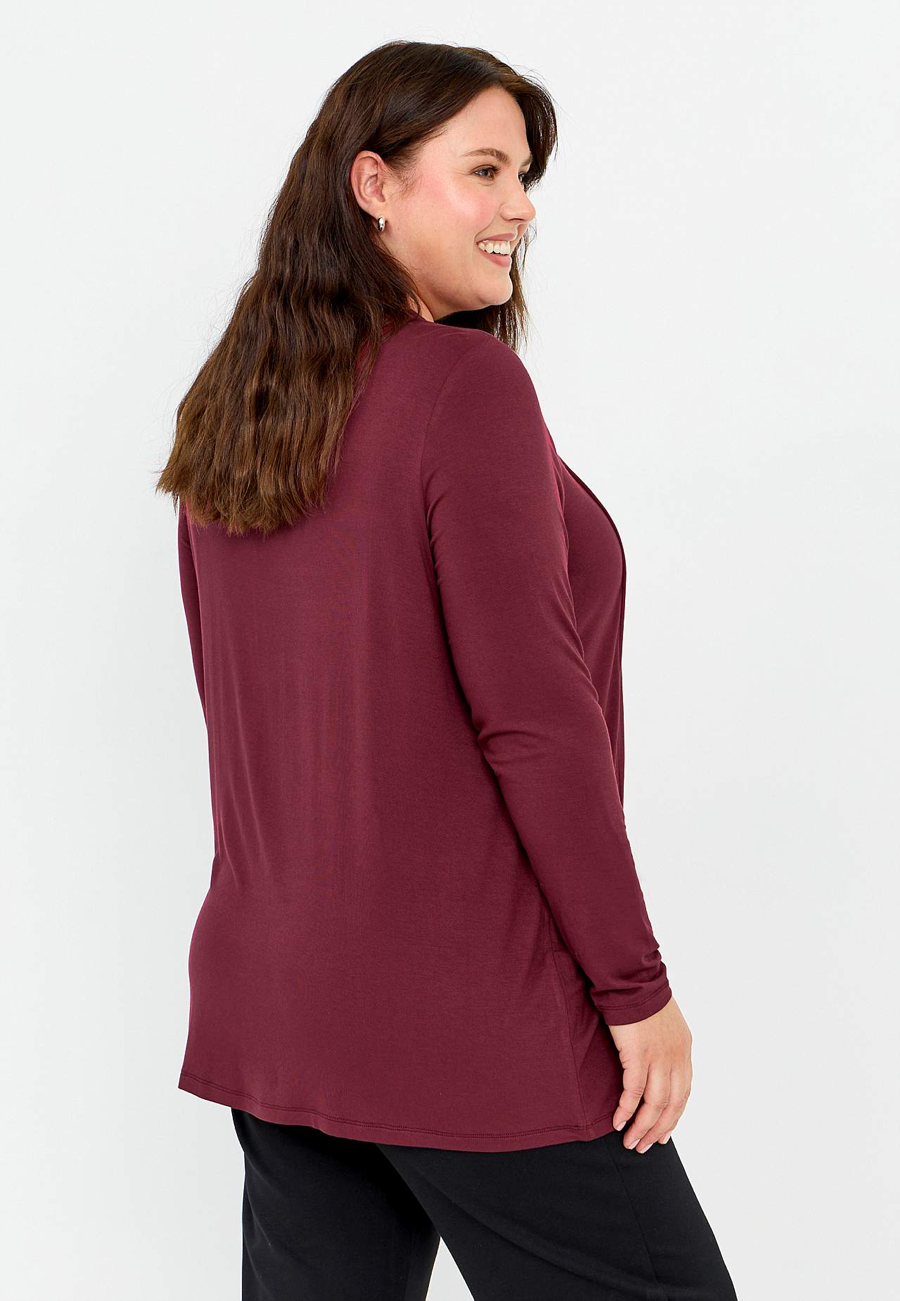 2-in-1-top met lange mouwen