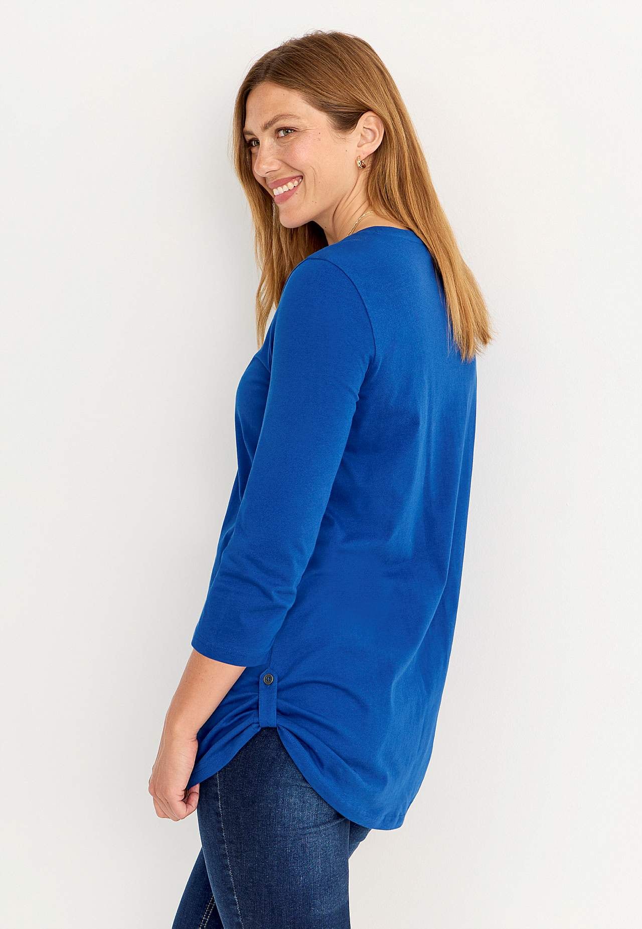Jersey tuniek met 3/4 mouw Set van 2