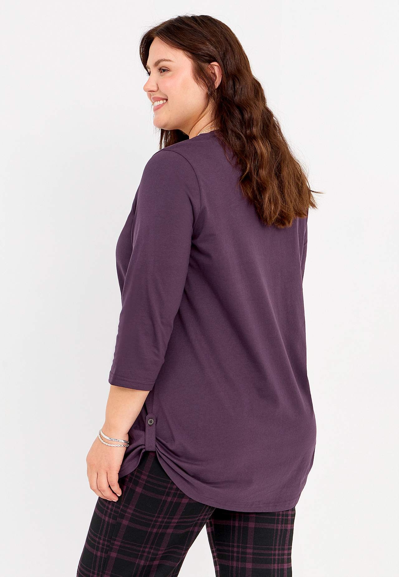 Jersey tuniek met 3/4 mouw Set van 2