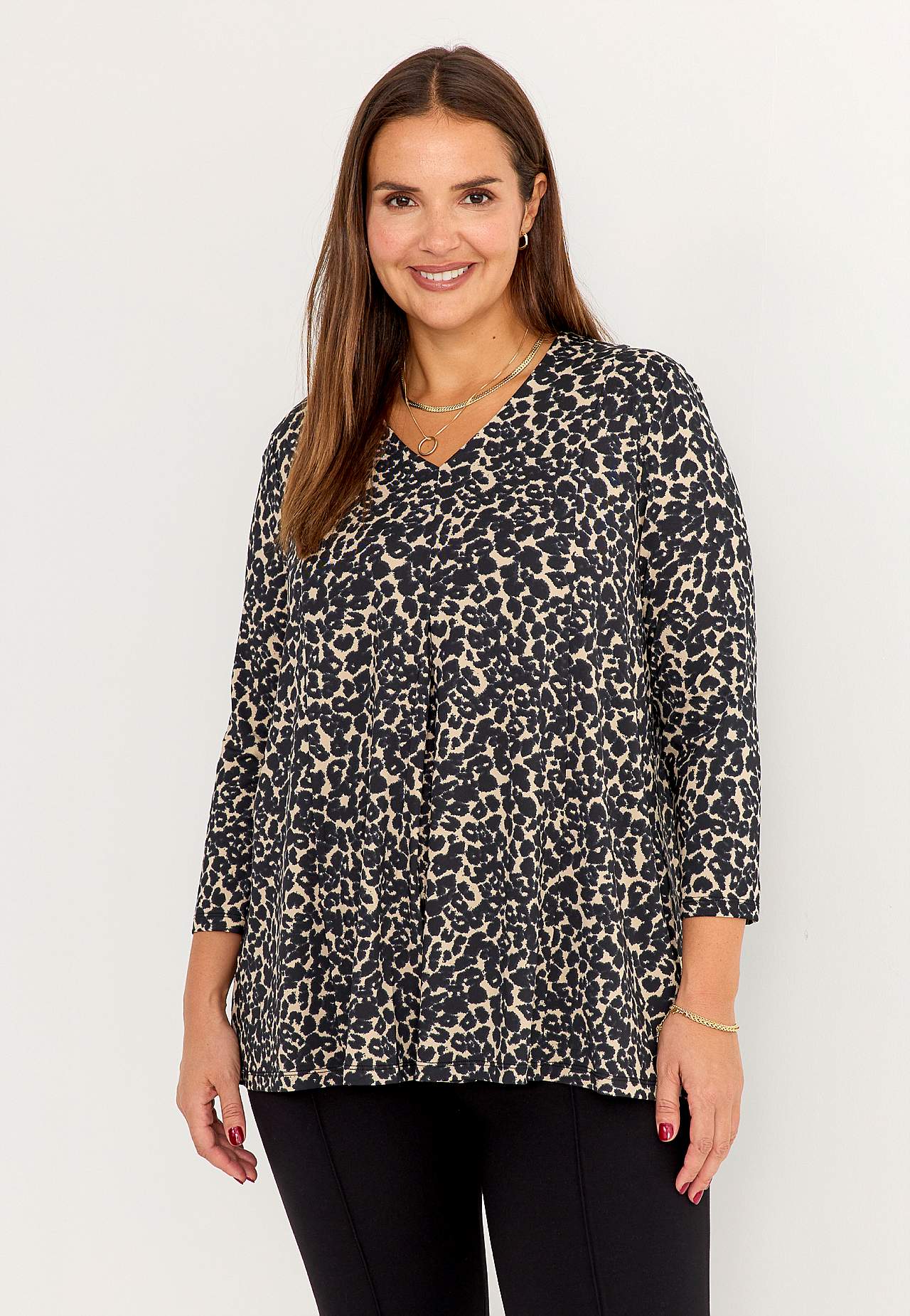 Jersey tuniek met patroon