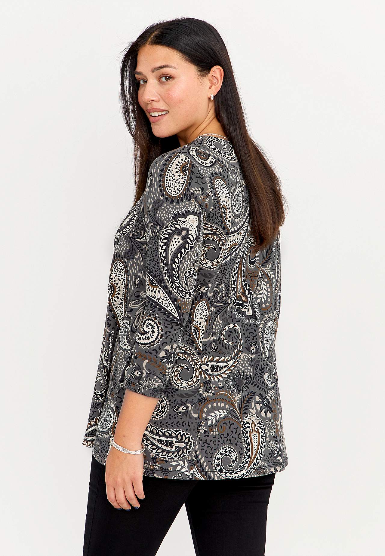 Jersey tuniek met patroon