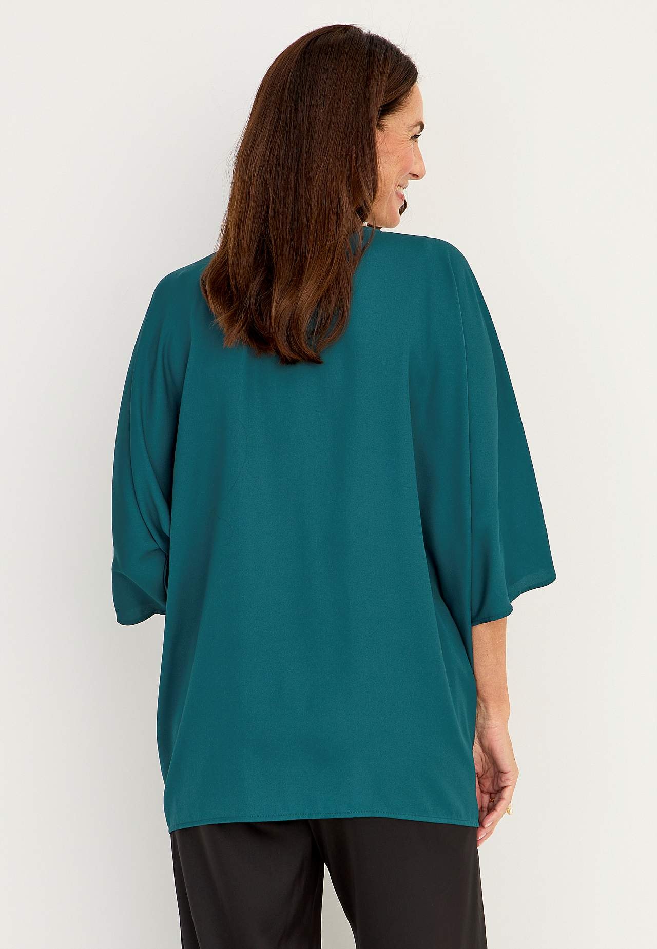 Feestblouse met genopt details