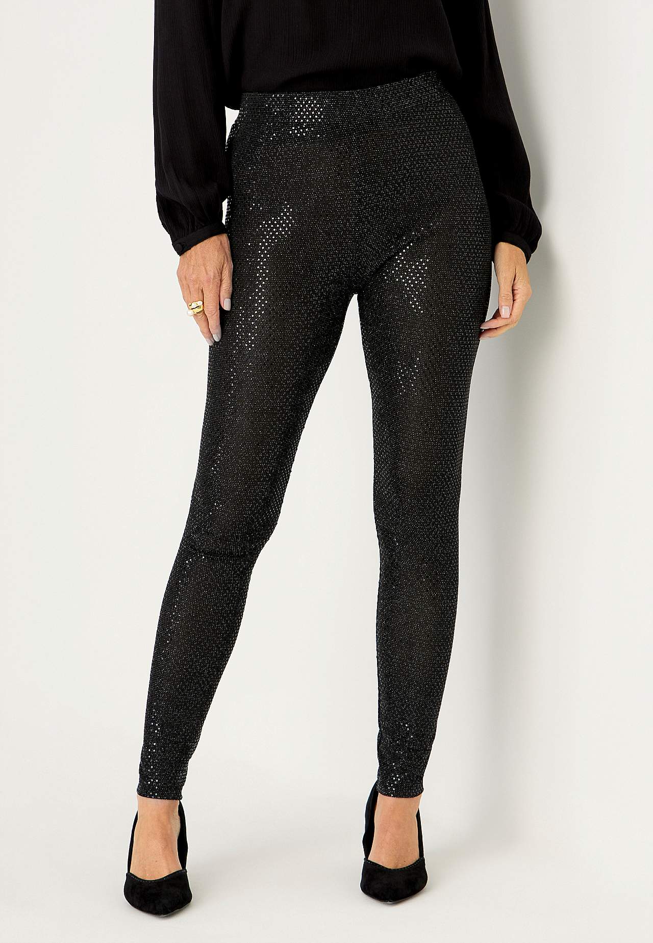 Legging met pailletten