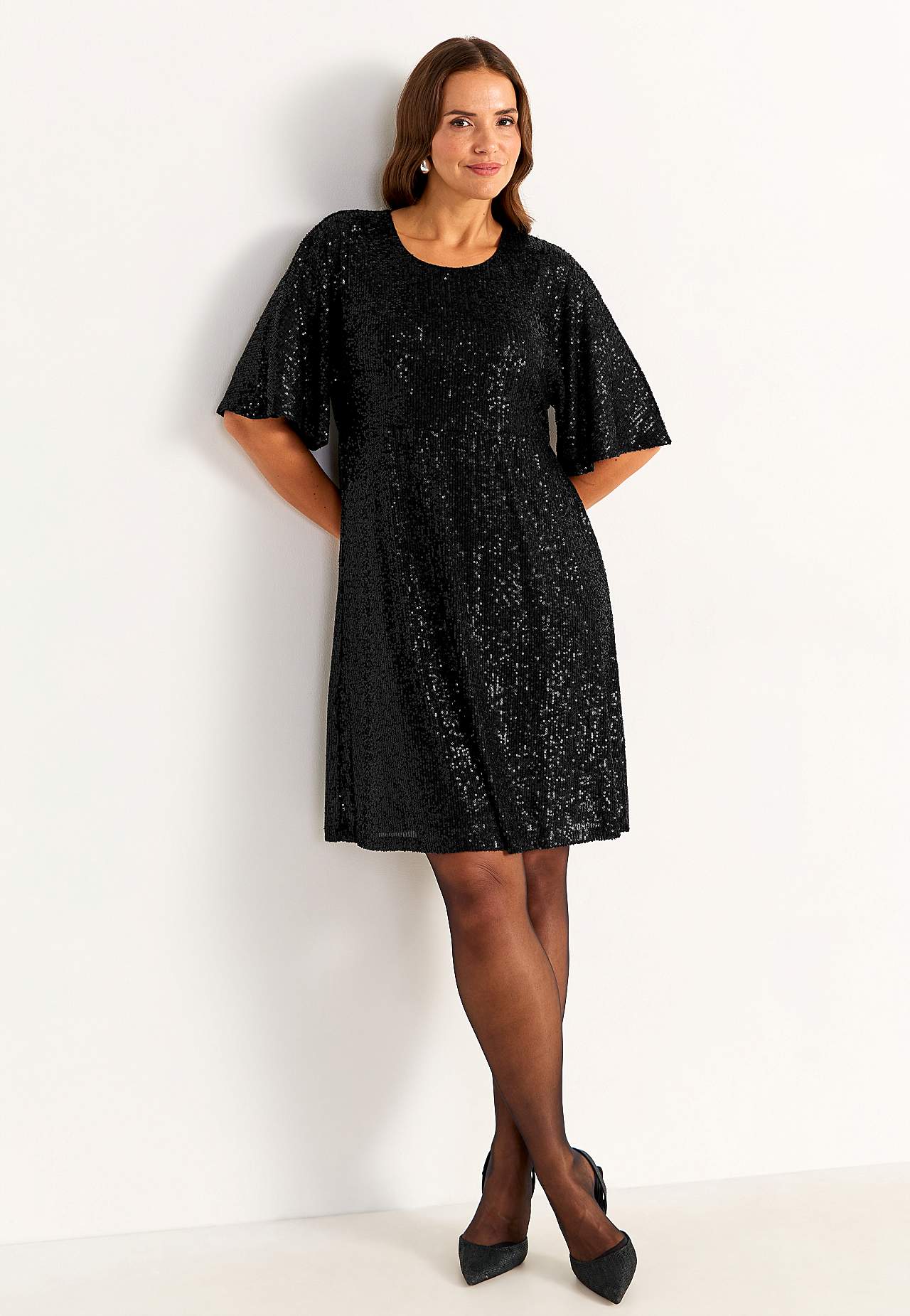 Luxe pailettenjurk
