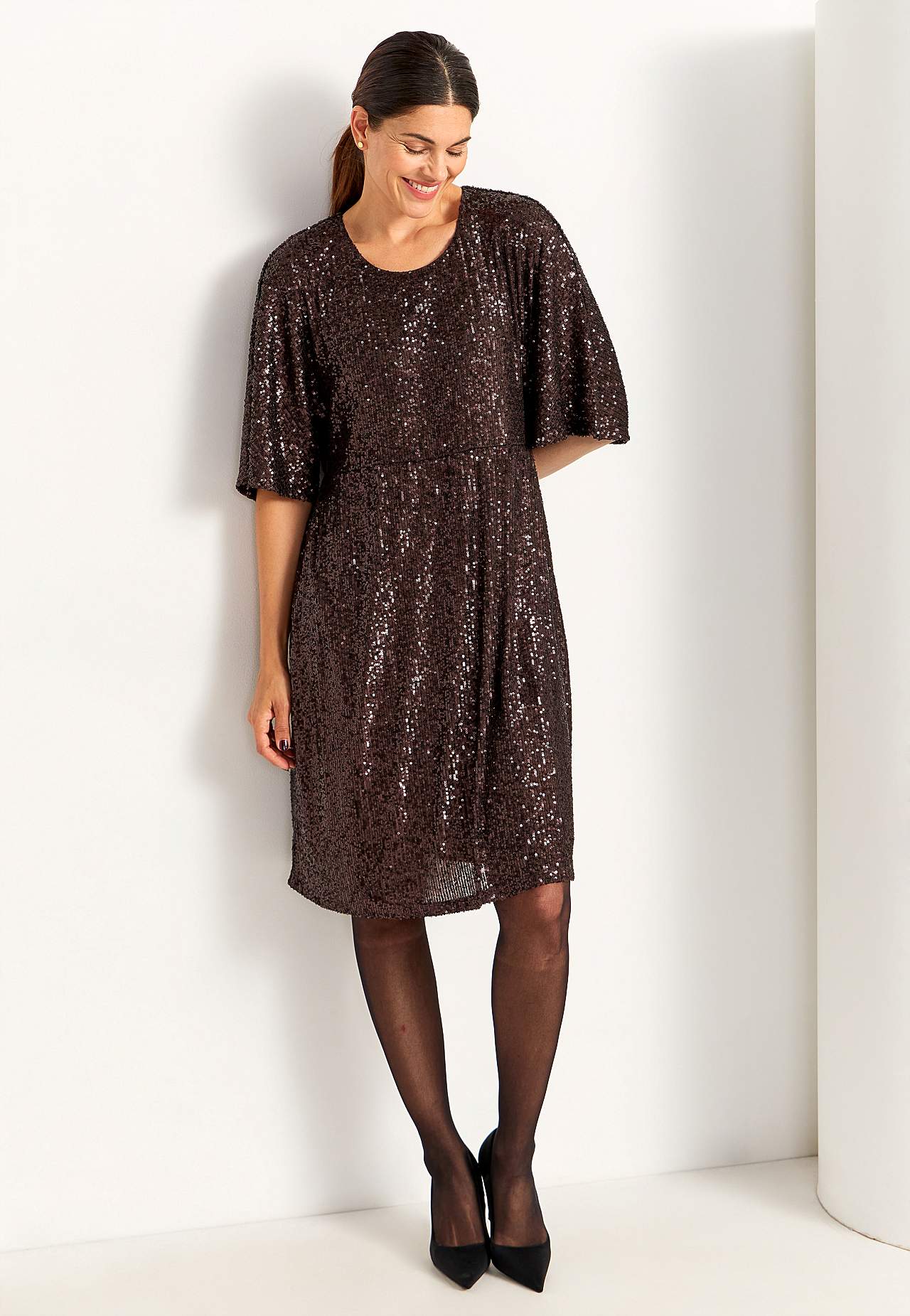Luxe pailettenjurk