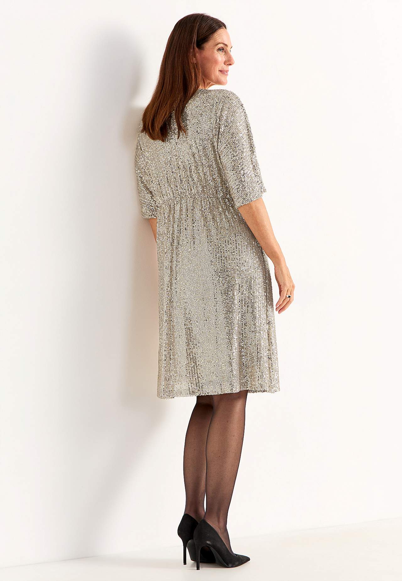 Luxe pailettenjurk