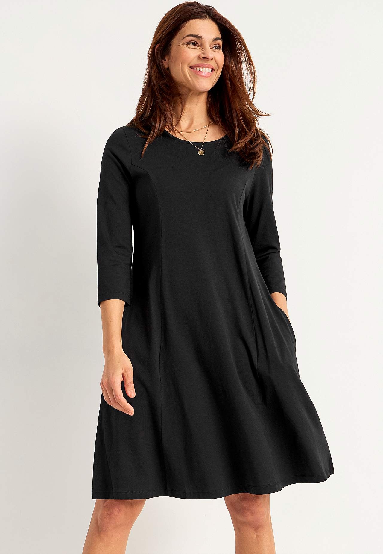 Jerseyjurk met zakken Amelie