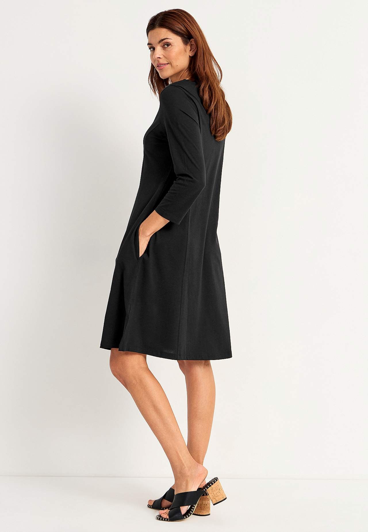 Jerseyjurk met zakken Amelie