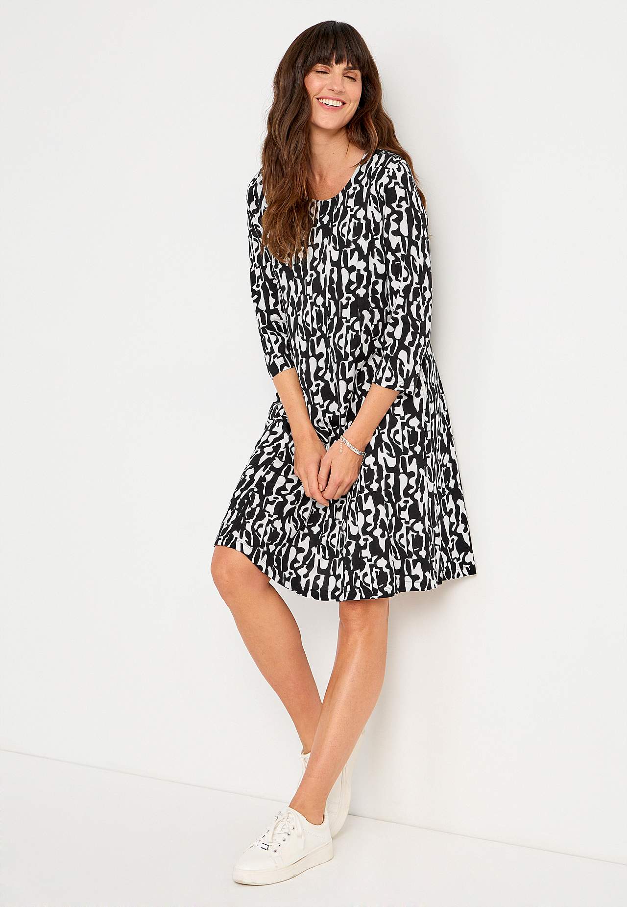 Jerseyjurk met zakken Amelie