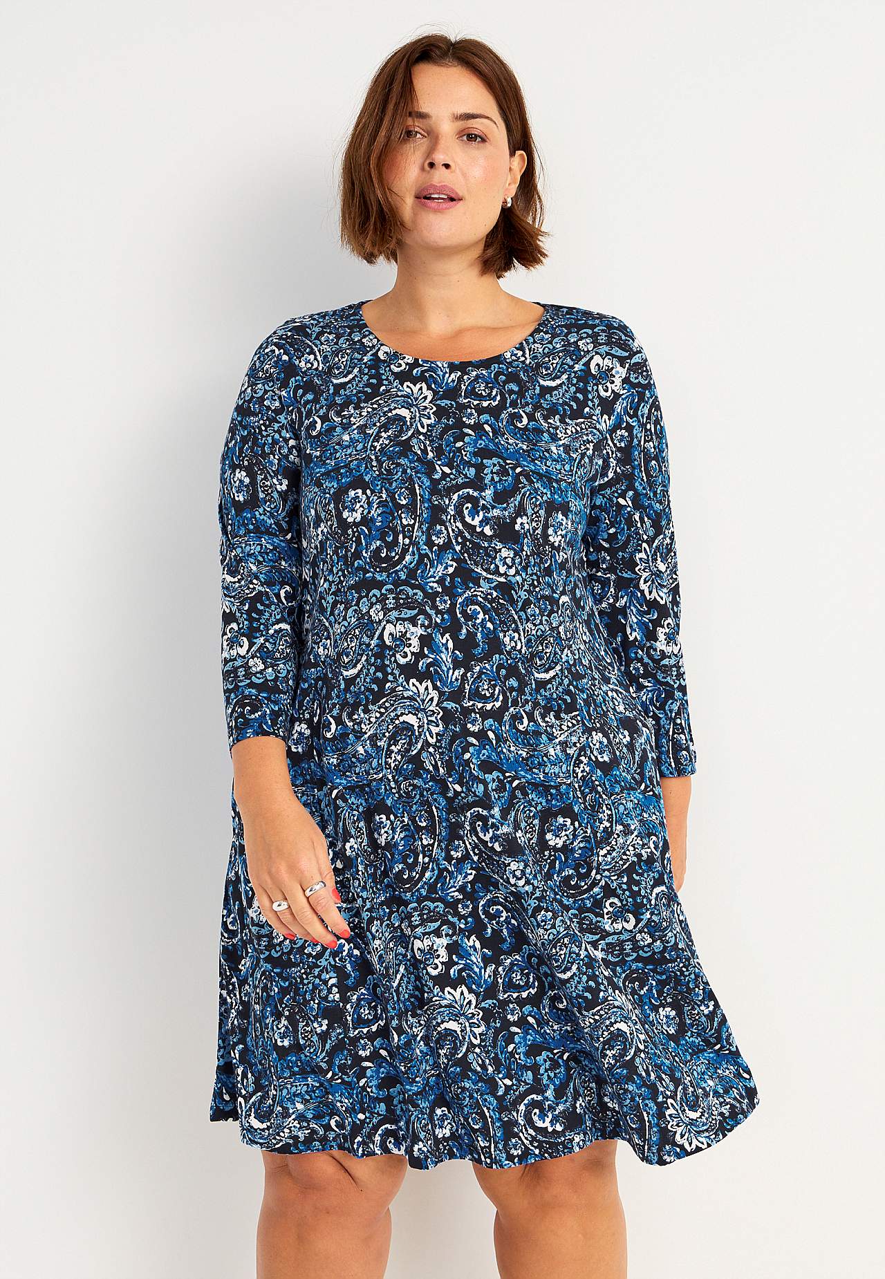 Jerseyjurk met zakken Amelie
