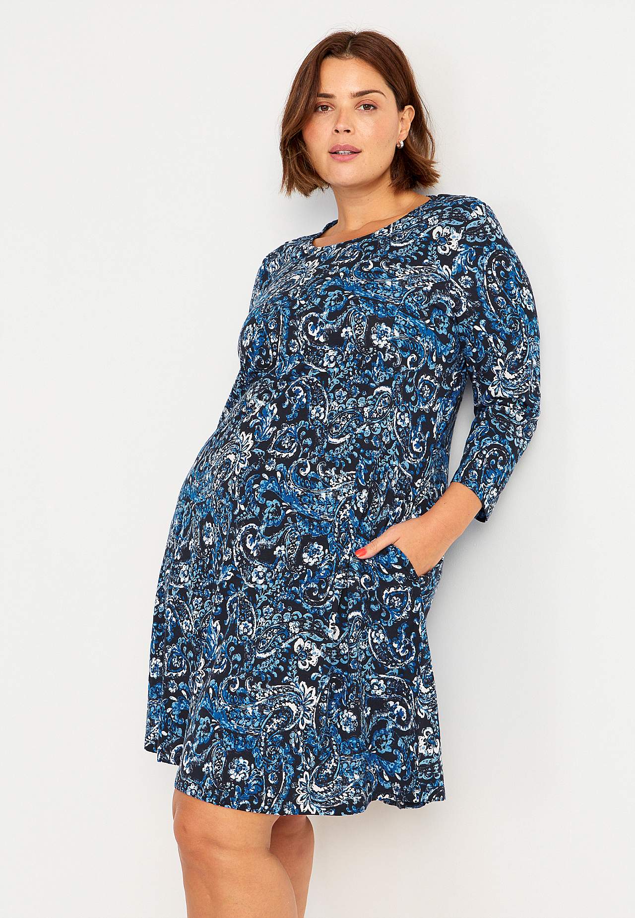 Jerseyjurk met zakken Amelie
