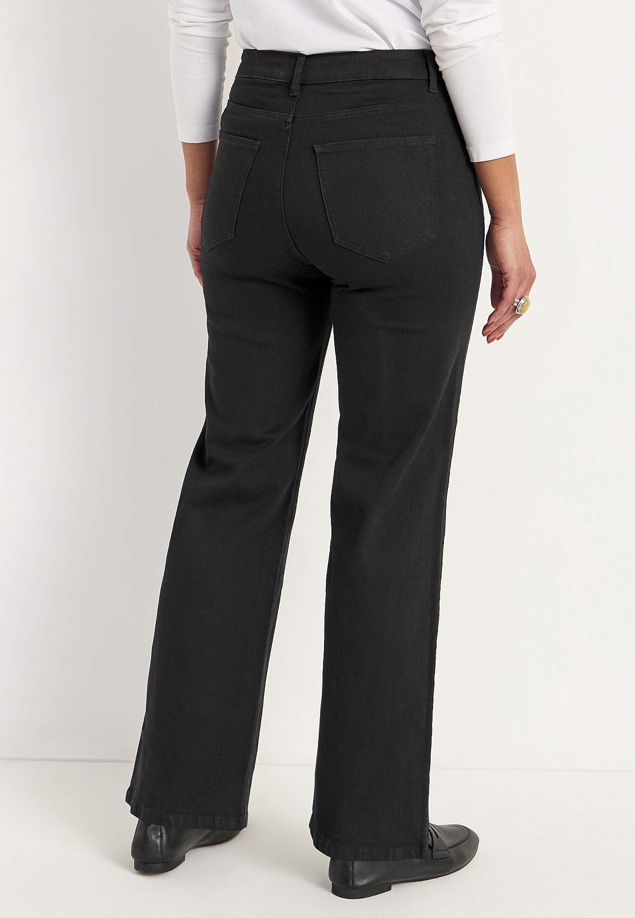 Stretch jeans met hoog taille