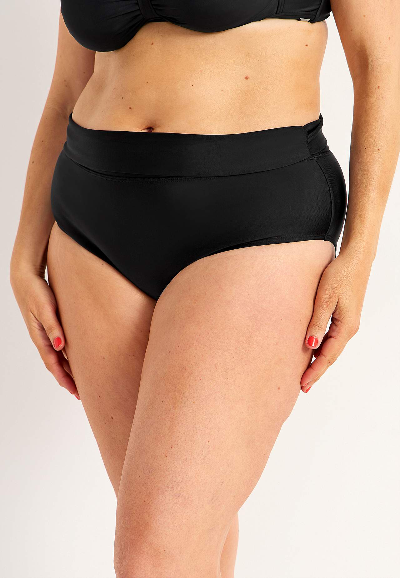 Bikinibroekje met vouwbare rand aan de taille Amalfi