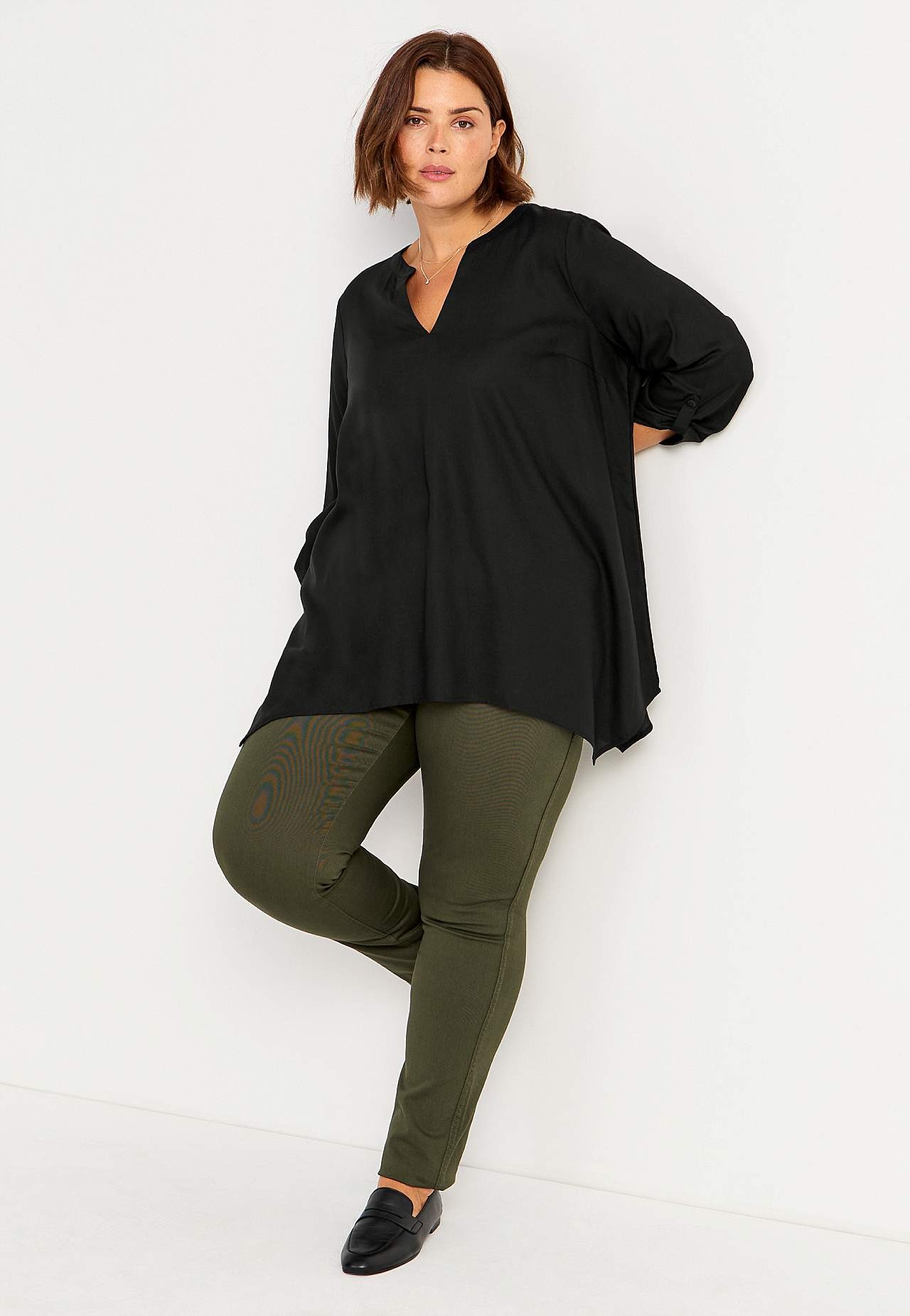Tuniek met v-hals