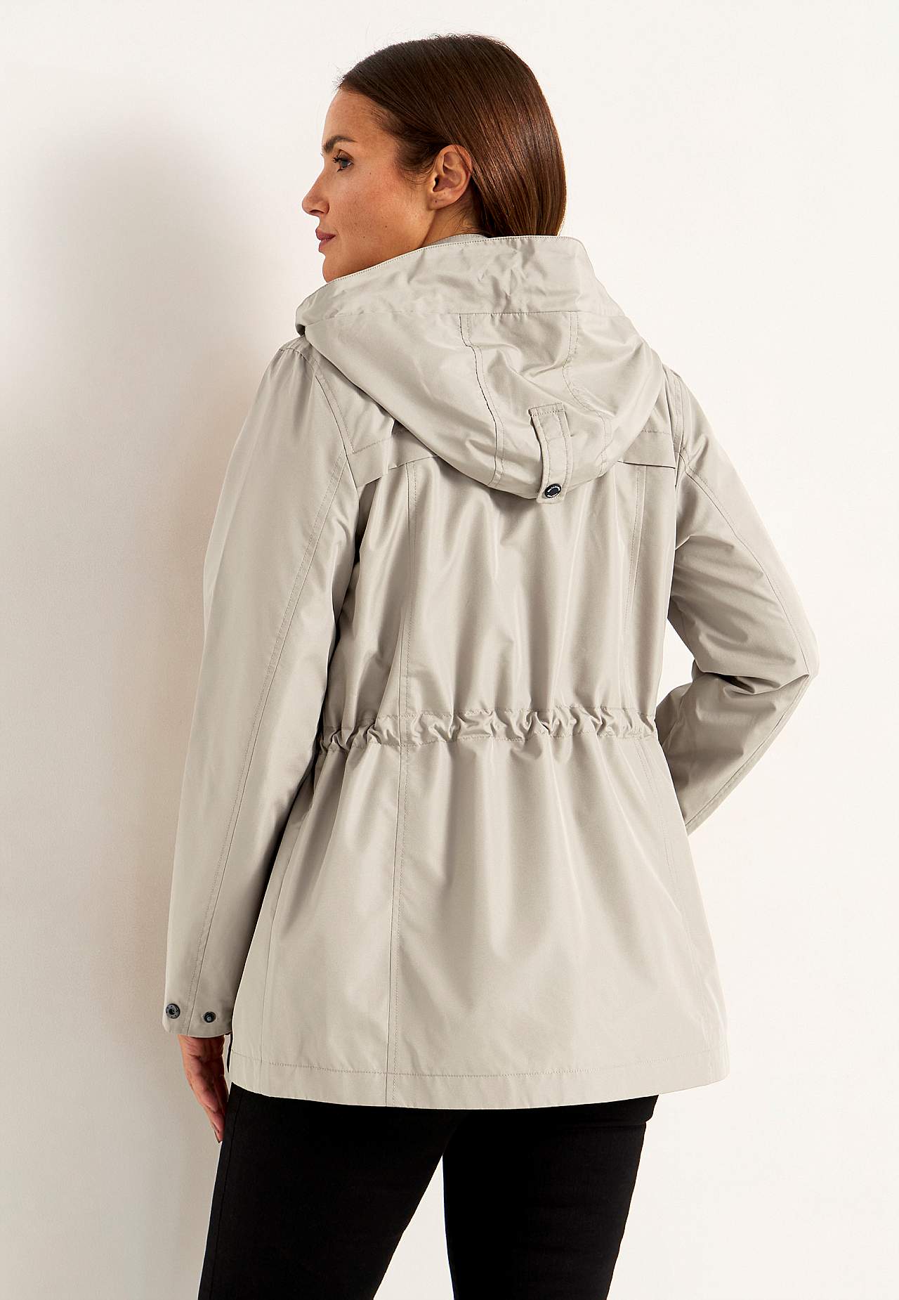 Winddichte jack met capuchon