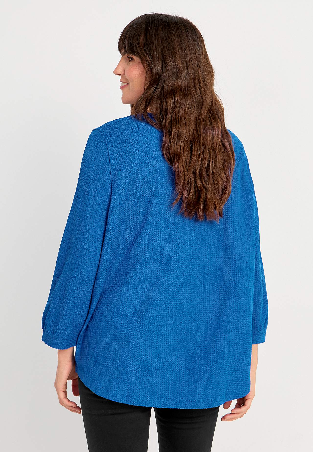 Jersey tuniek met 3/4 mouw