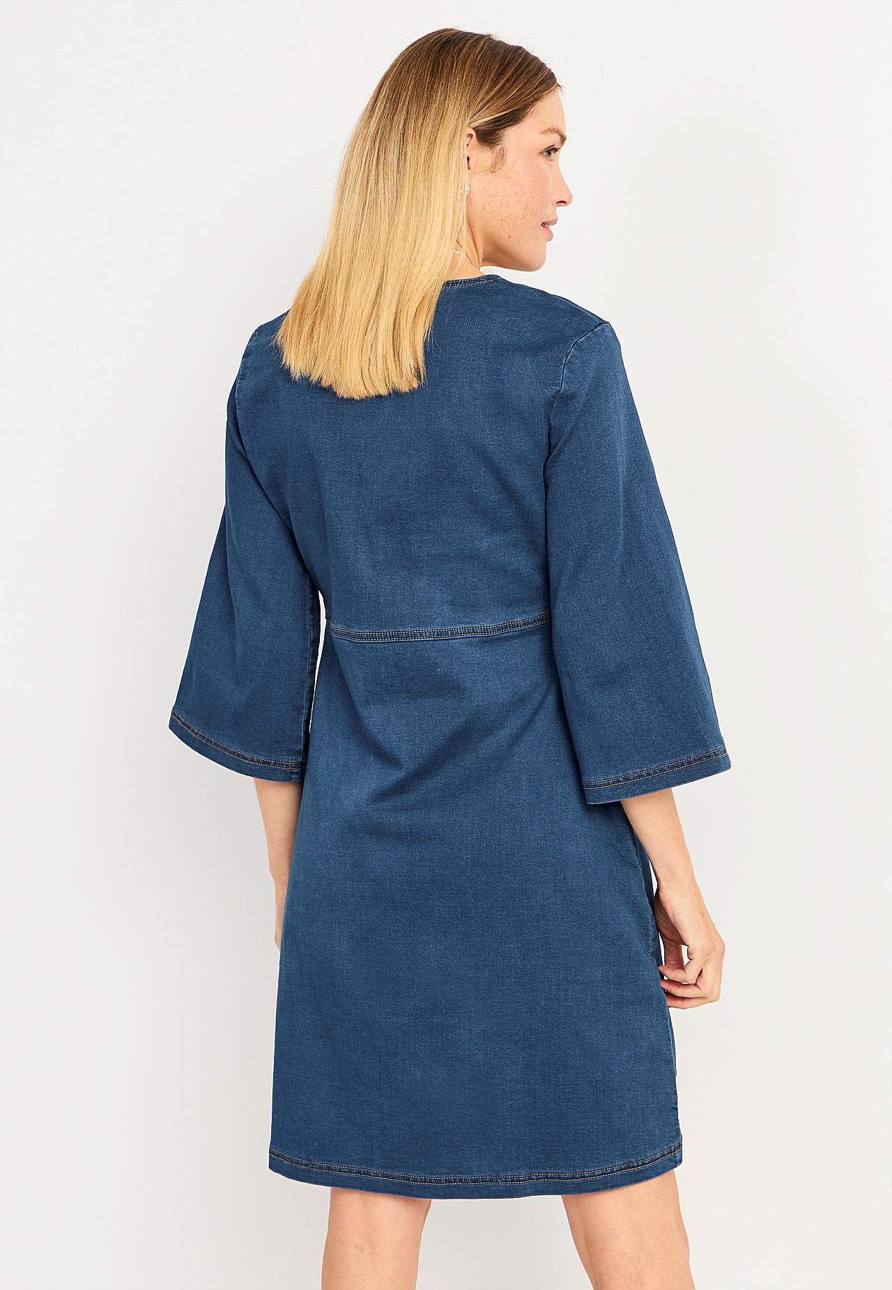 Jurk van denim-jersey Olga