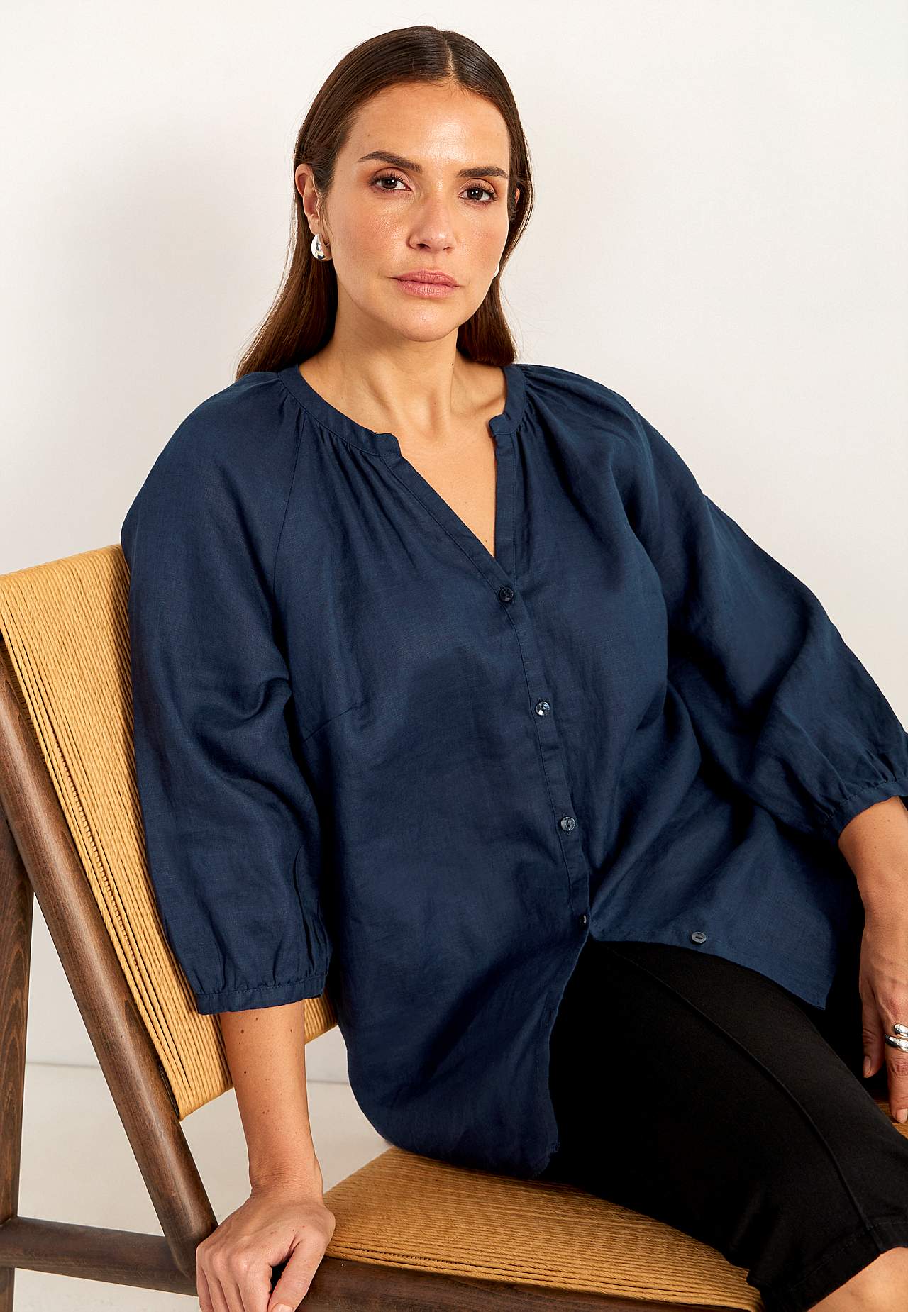Linnen Premium blouse