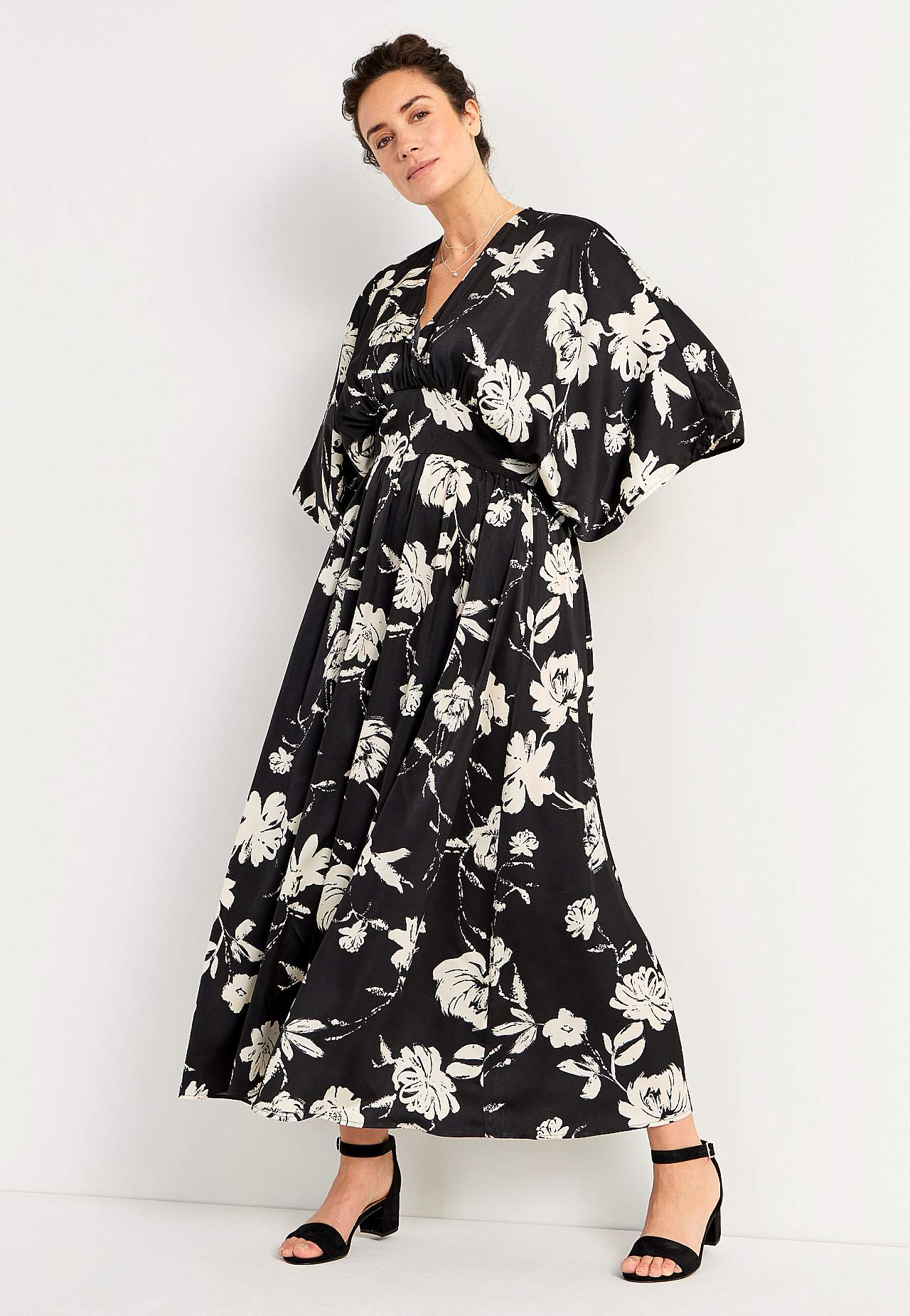 Bloemige maxi jurk Marbella