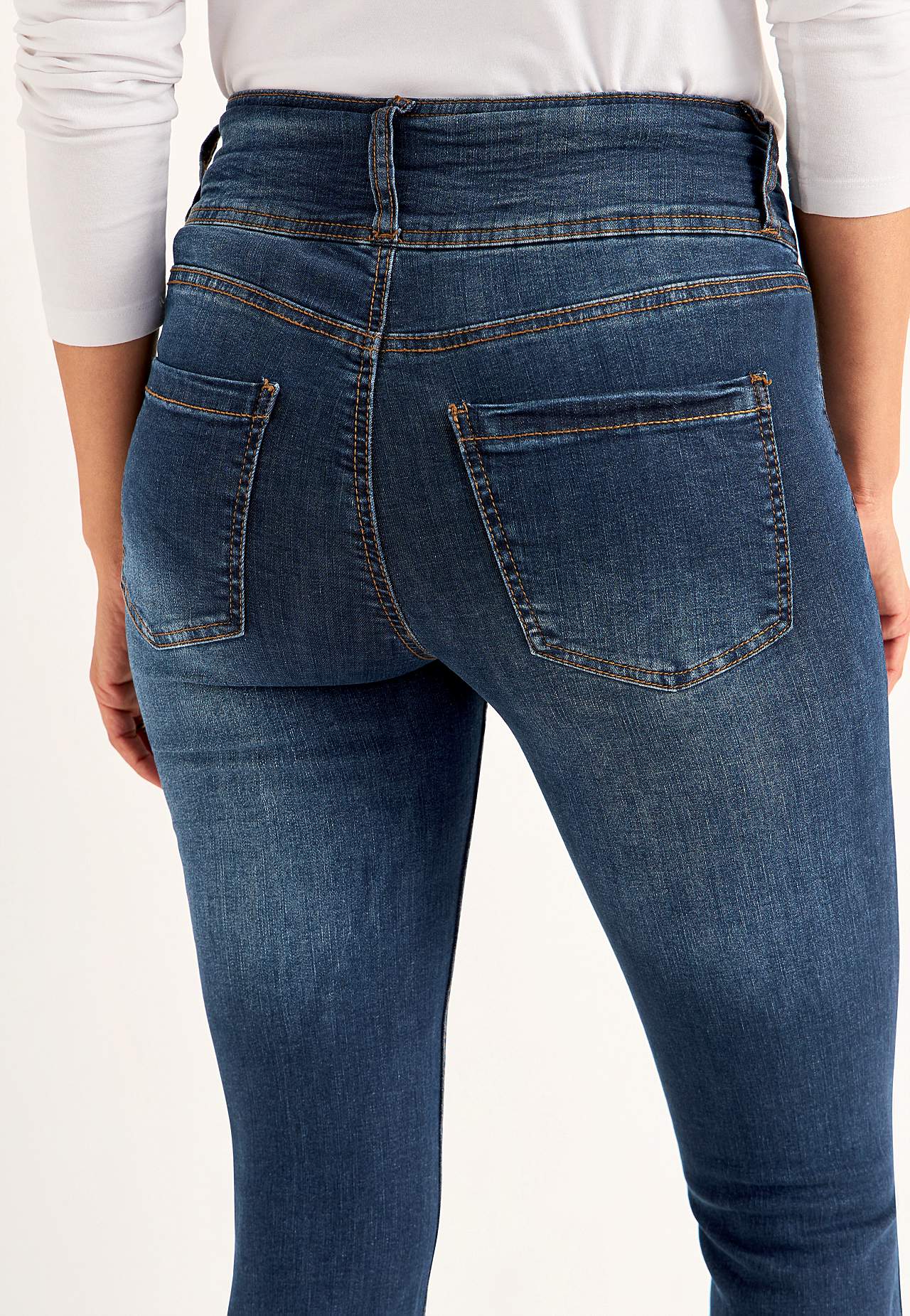 Bootcut jeans met hoge taille Jennifer
