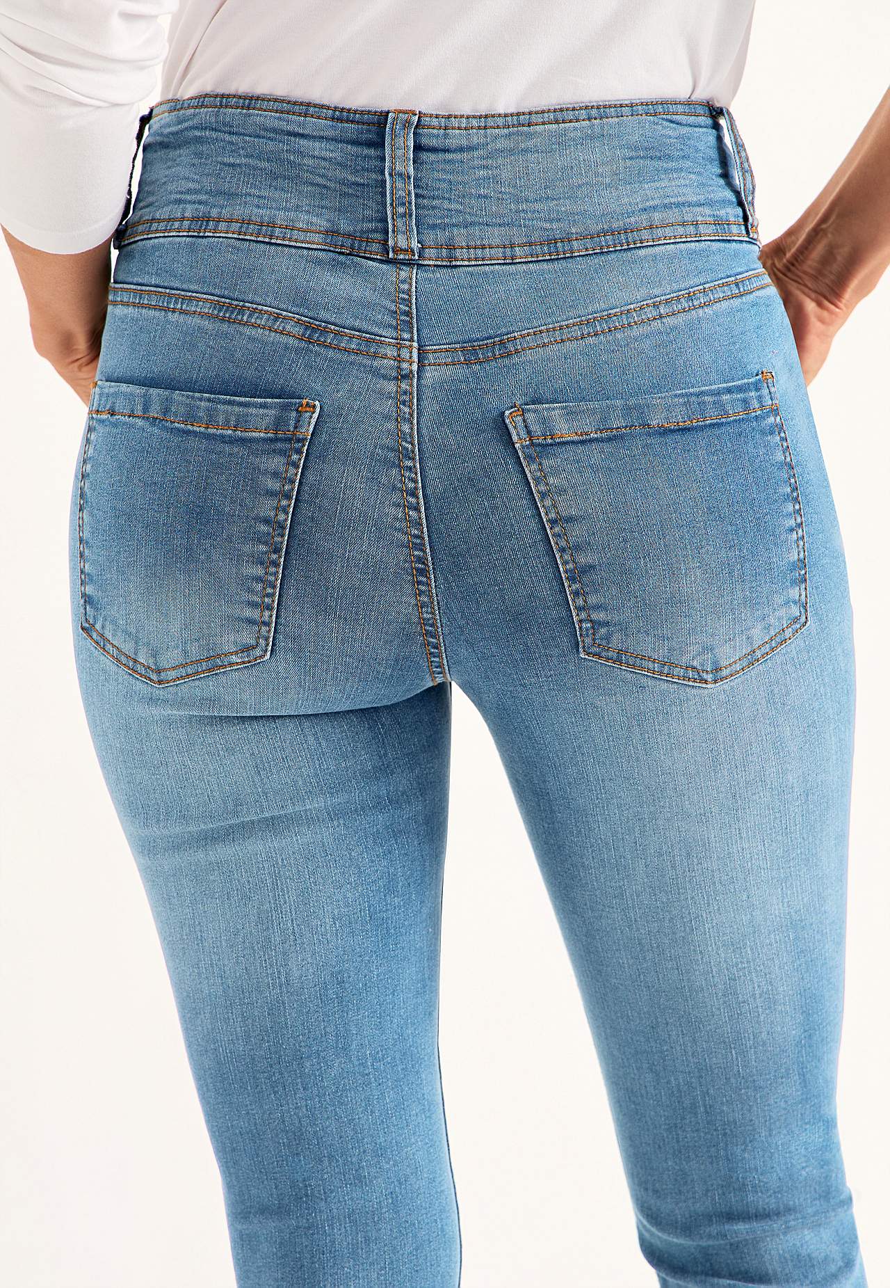 Bootcut jeans met hoge taille Jennifer