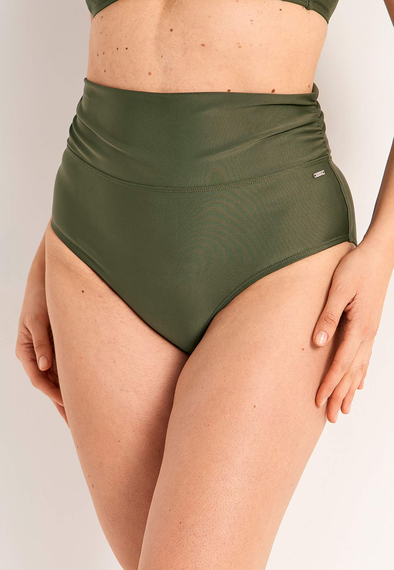 Bikinibroekje met vouwbare rand aan de taille Amalfi