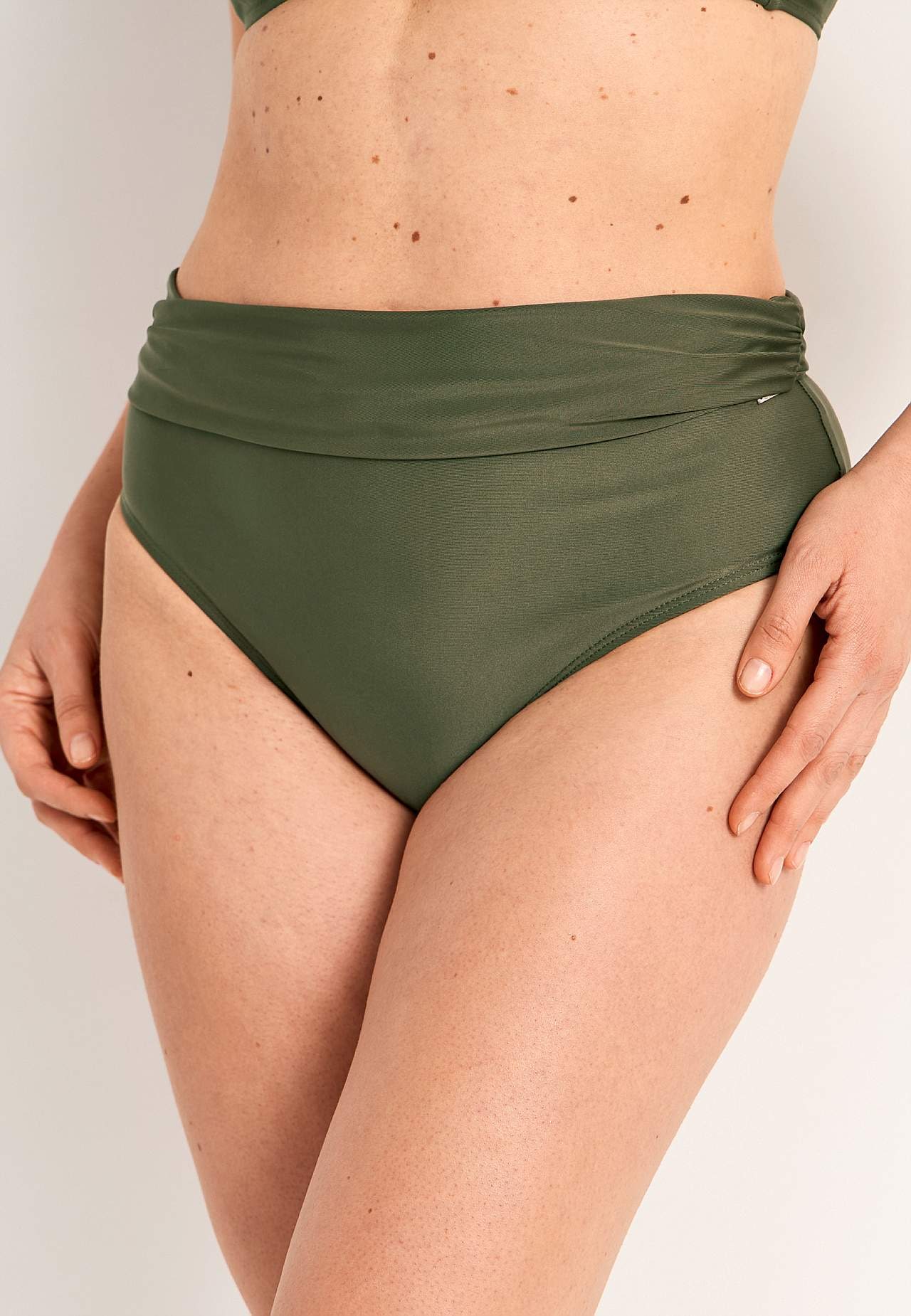 Bikinibroekje met vouwbare rand aan de taille Amalfi