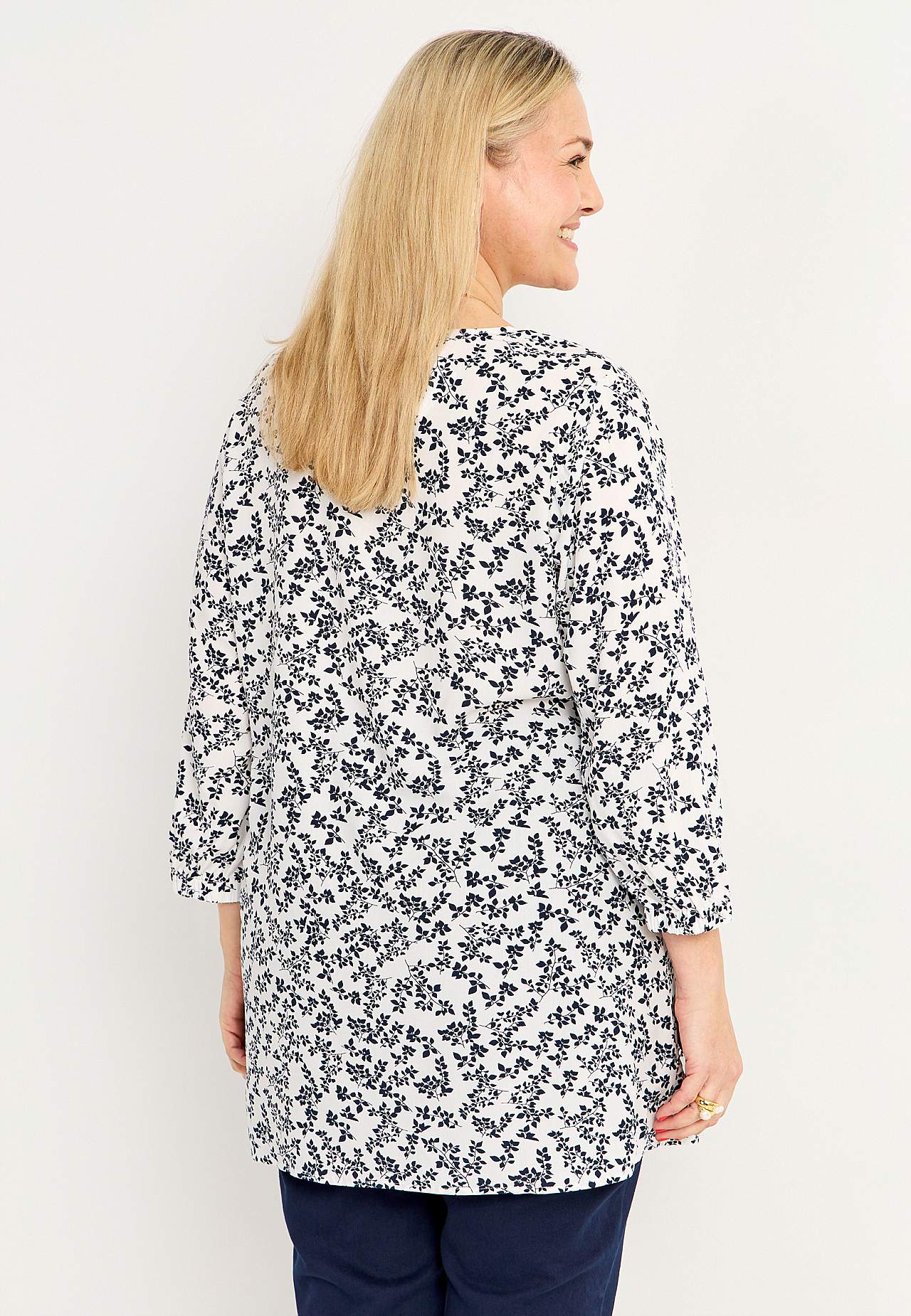 Tuniek met 3/4 mouw