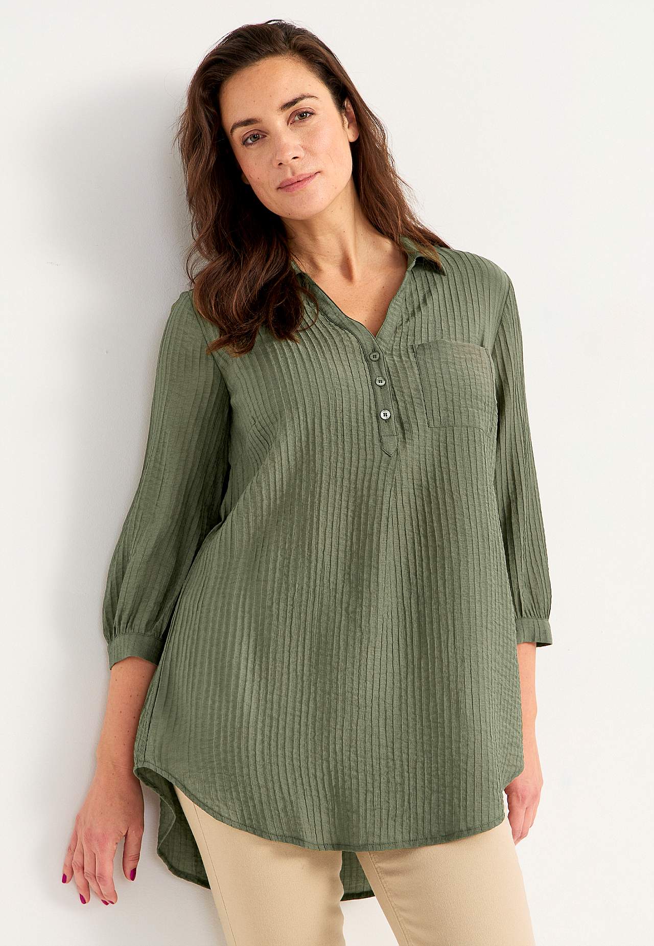 Tuniek met structuur