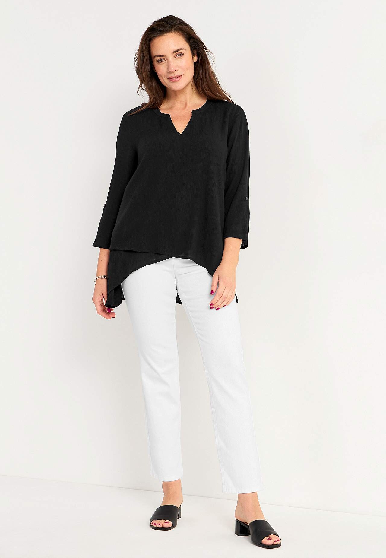 Tuniek met 3/4 lengte mouwen