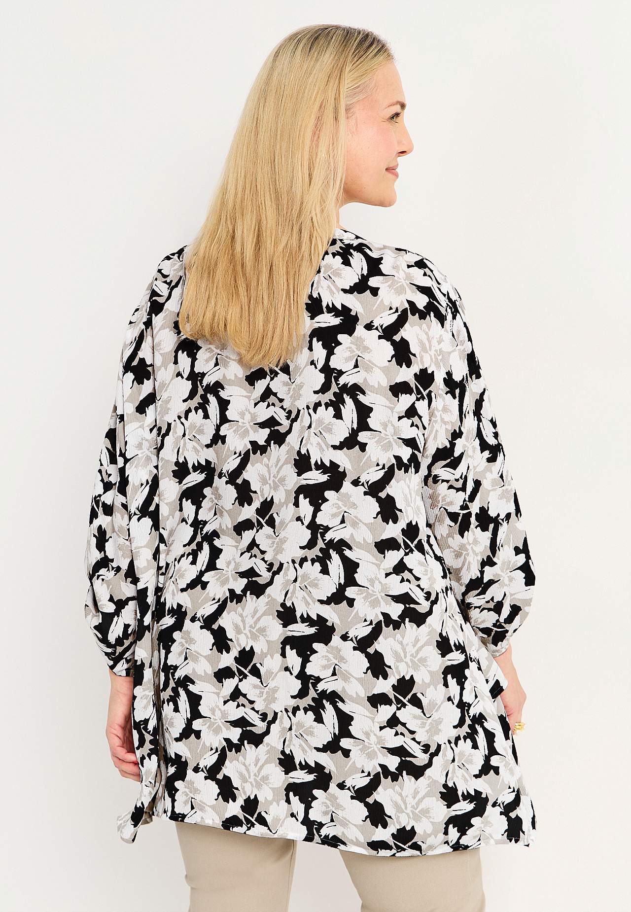 Tuniek met 3/4 lengte mouwen