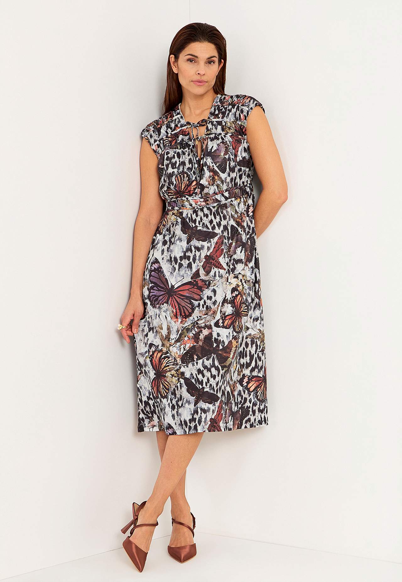 Mouwloze jurk Toscana