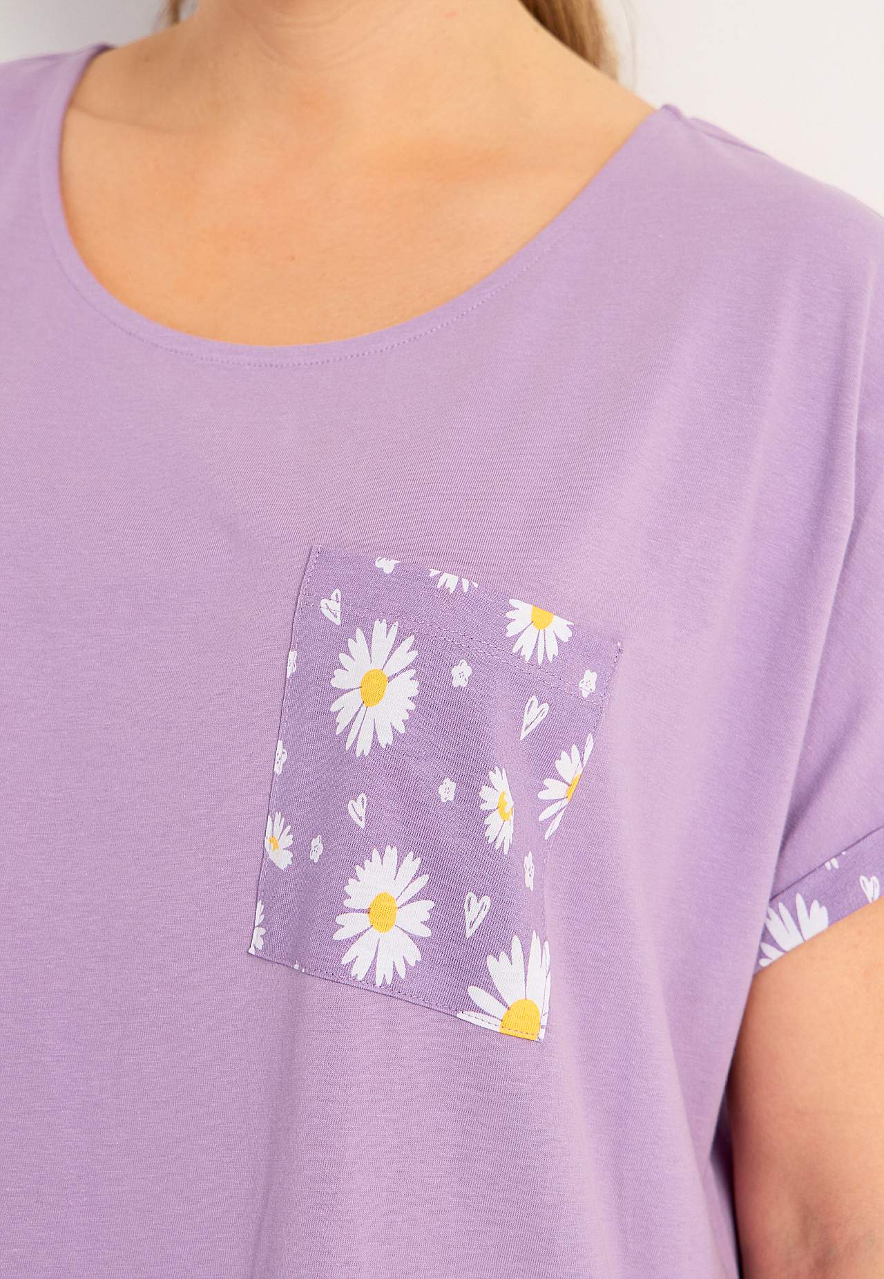 Nachtjurken met borstzak Set van 2