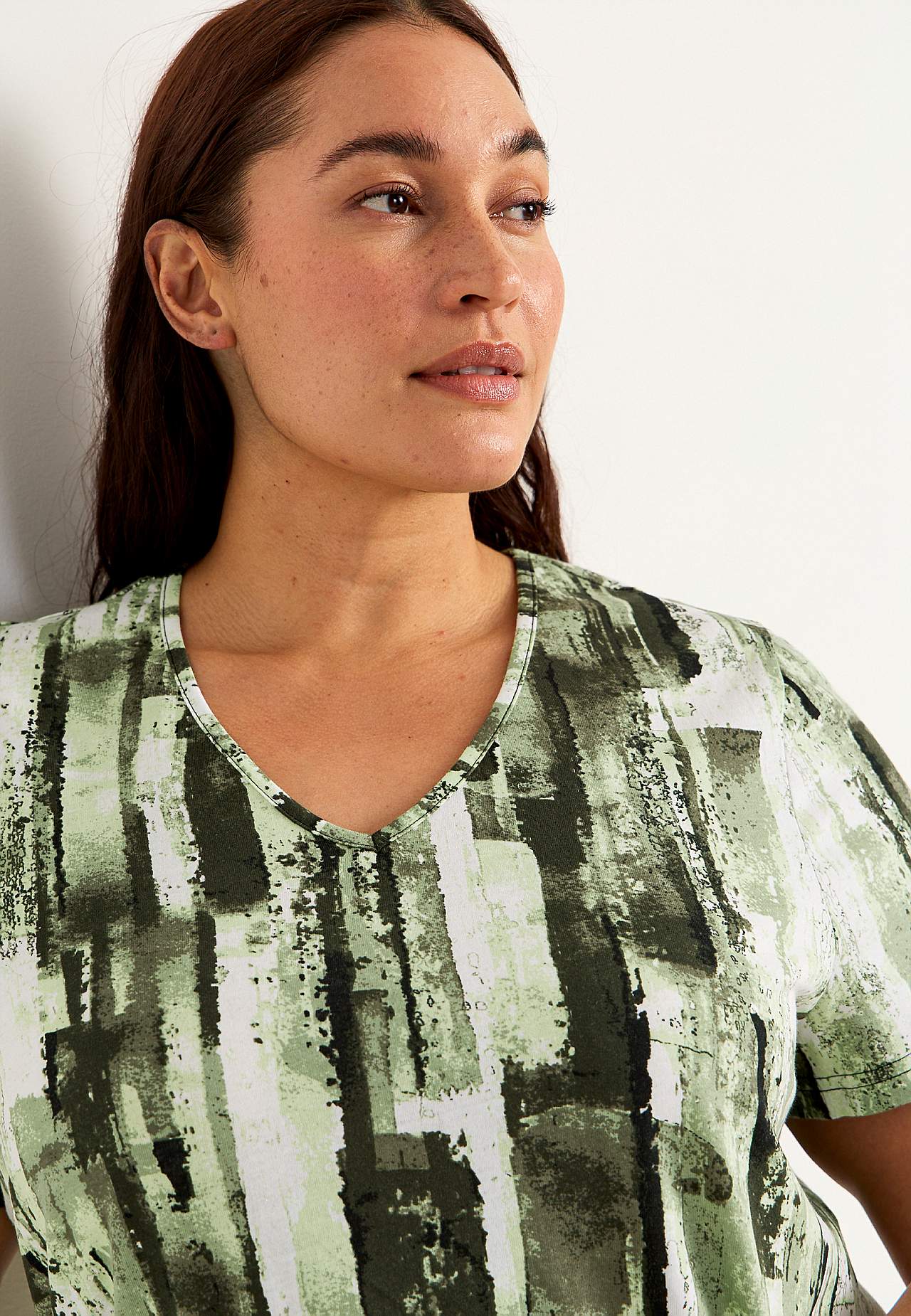 Jersey tuniek met korte mouwen Set van 2