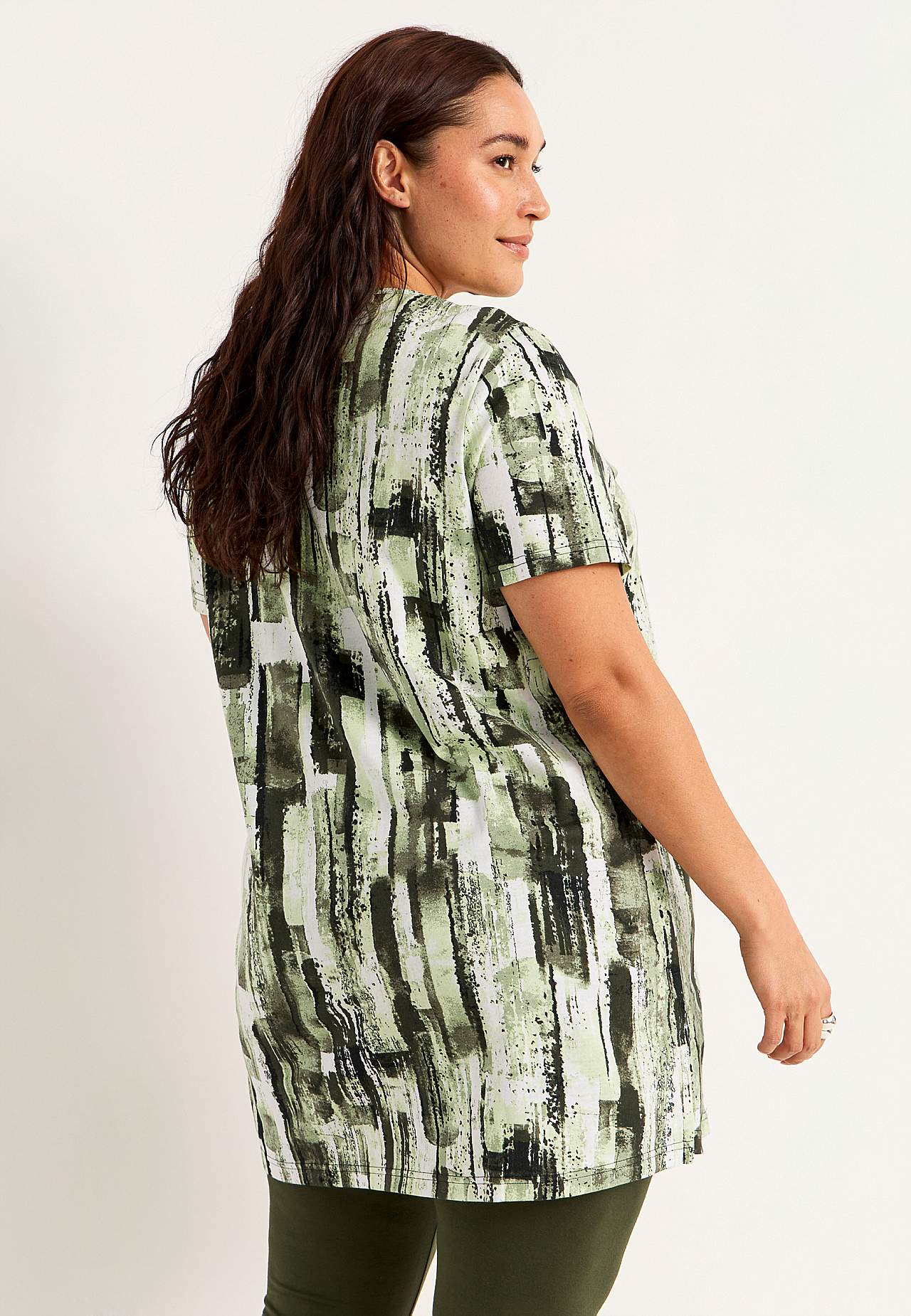 Jersey tuniek met korte mouwen Set van 2