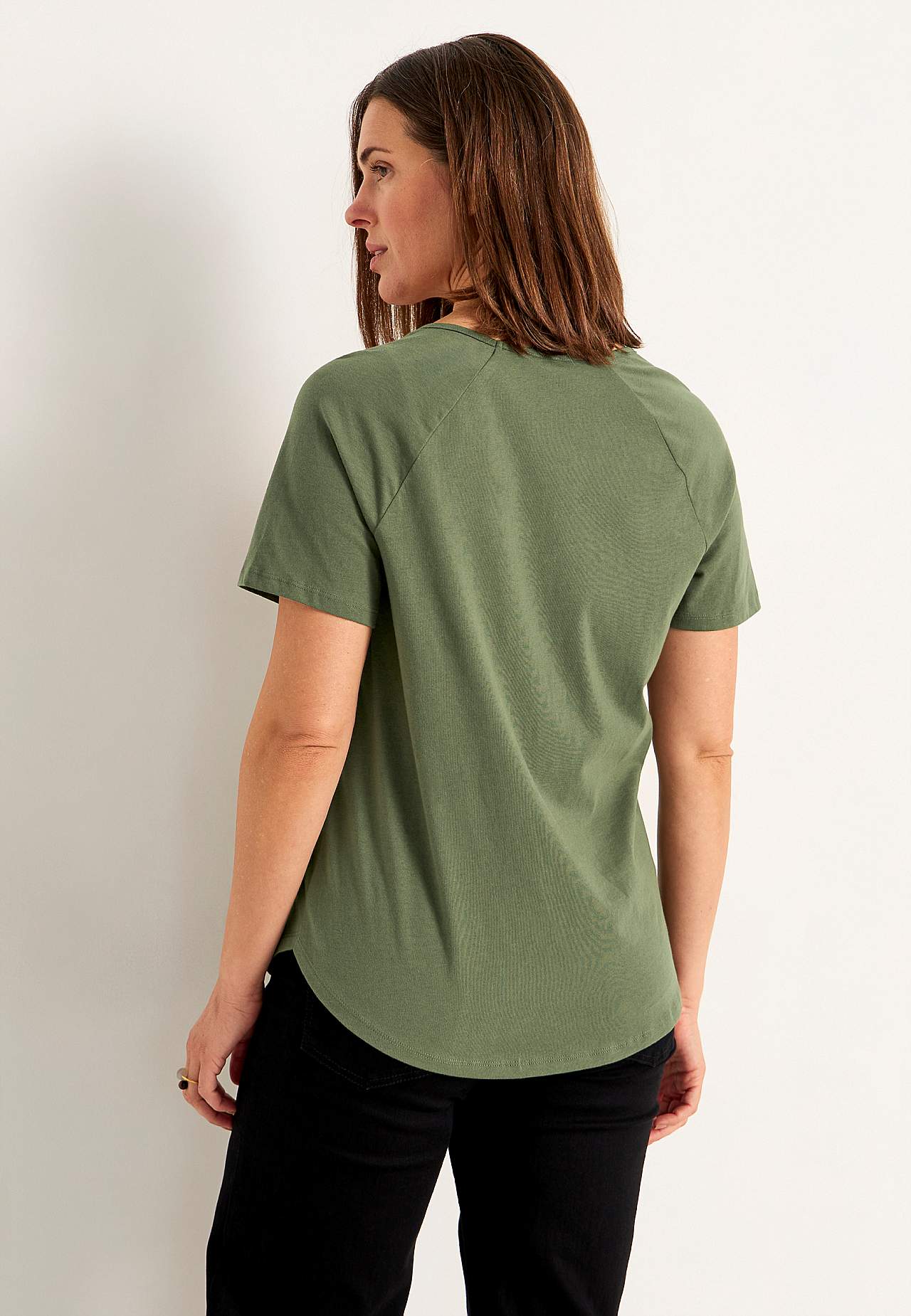 Jersey-topje met raglanmouw Set van 2