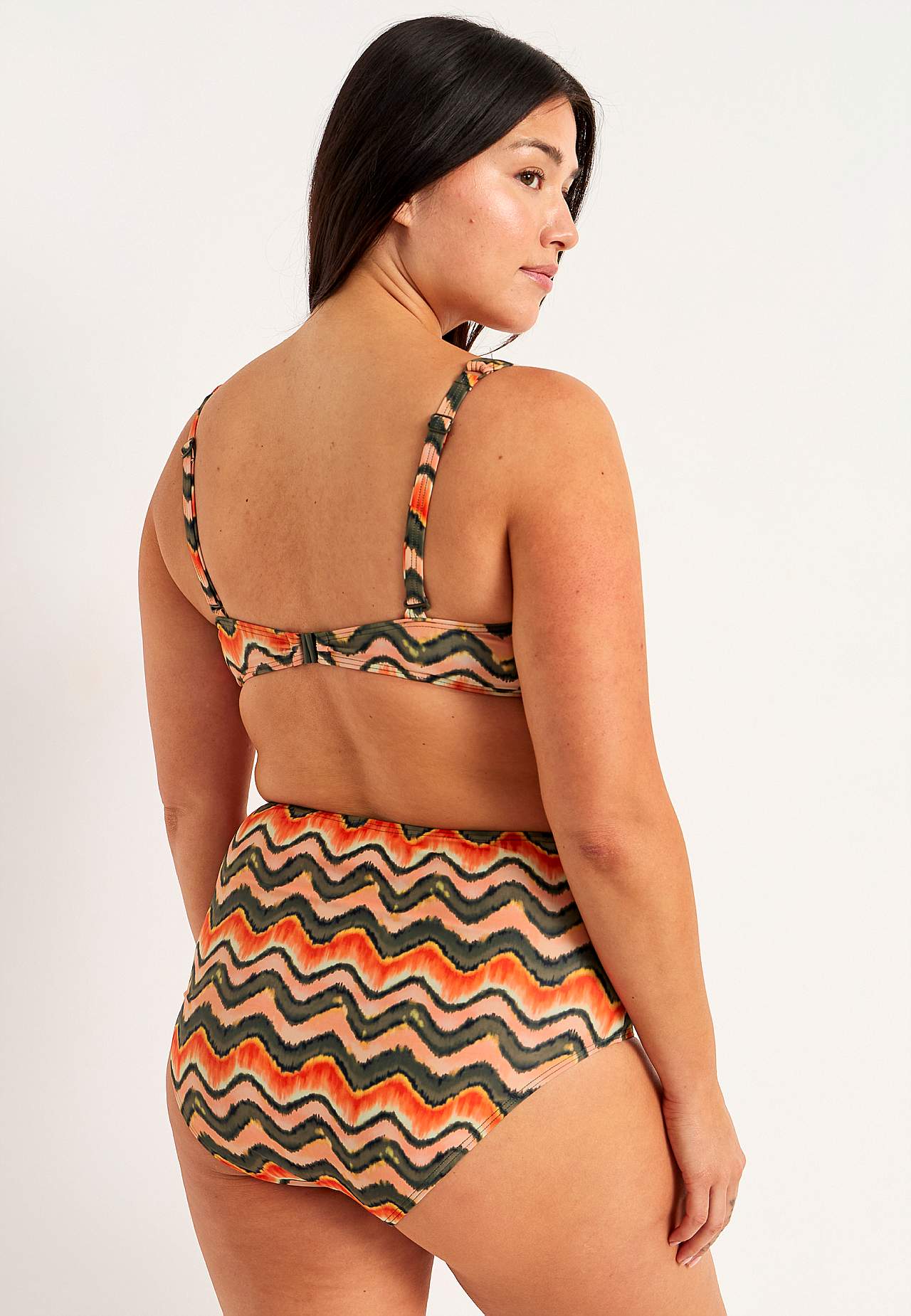 Patroonvormige bikini beha Brighton