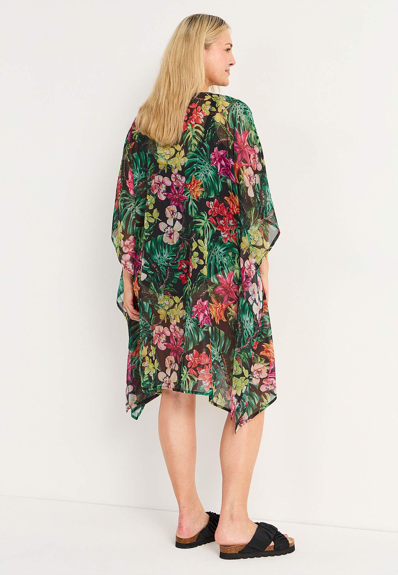 Met patroon strandkaftan