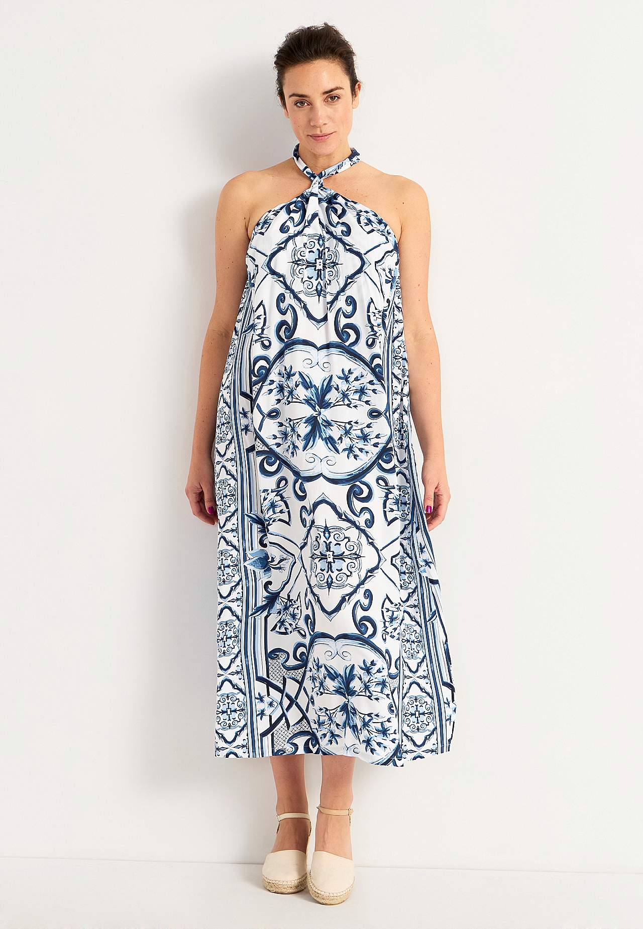 Maxi jurk met patroon